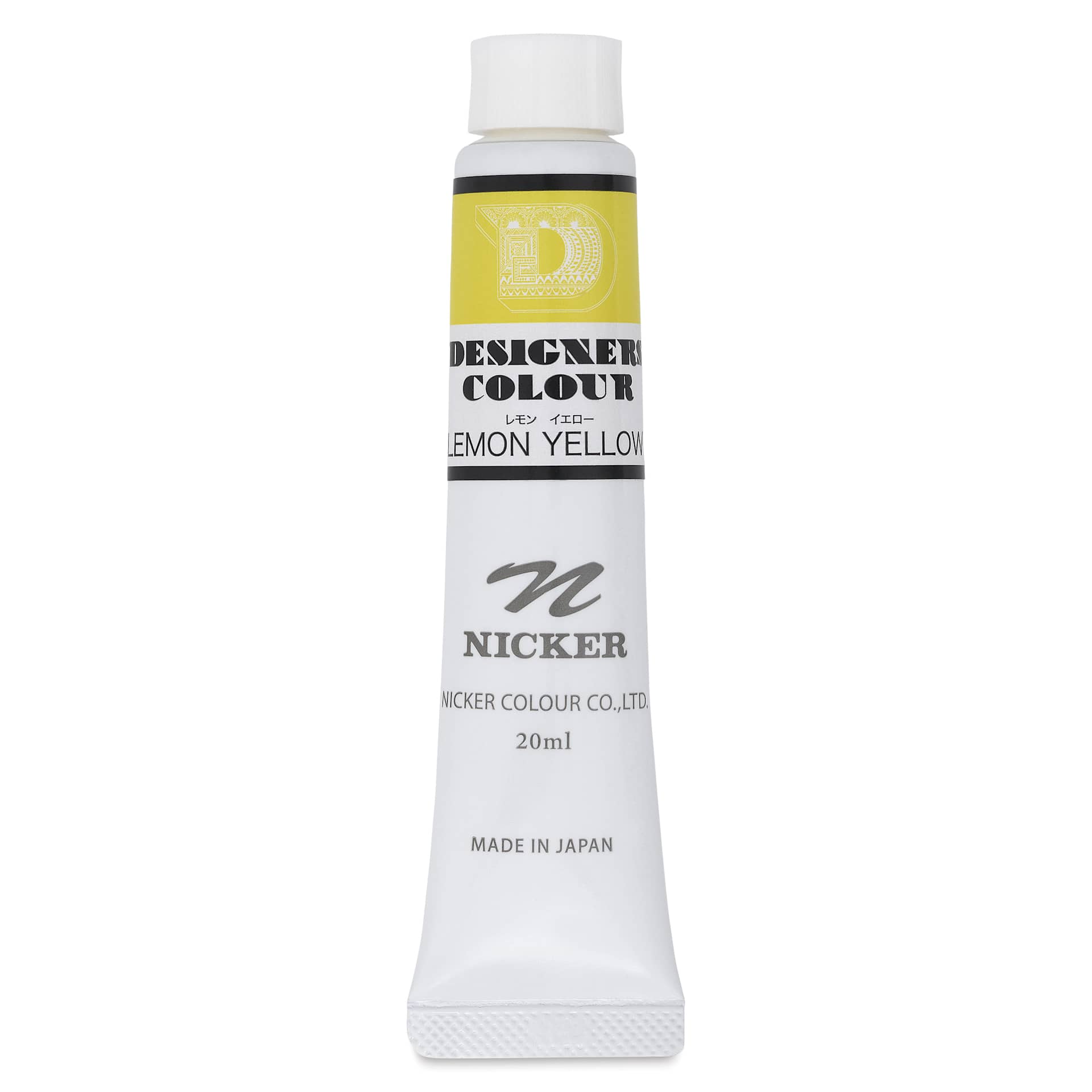 Nicker Designers Color Gouache - Lemon Yellow, 20 ml