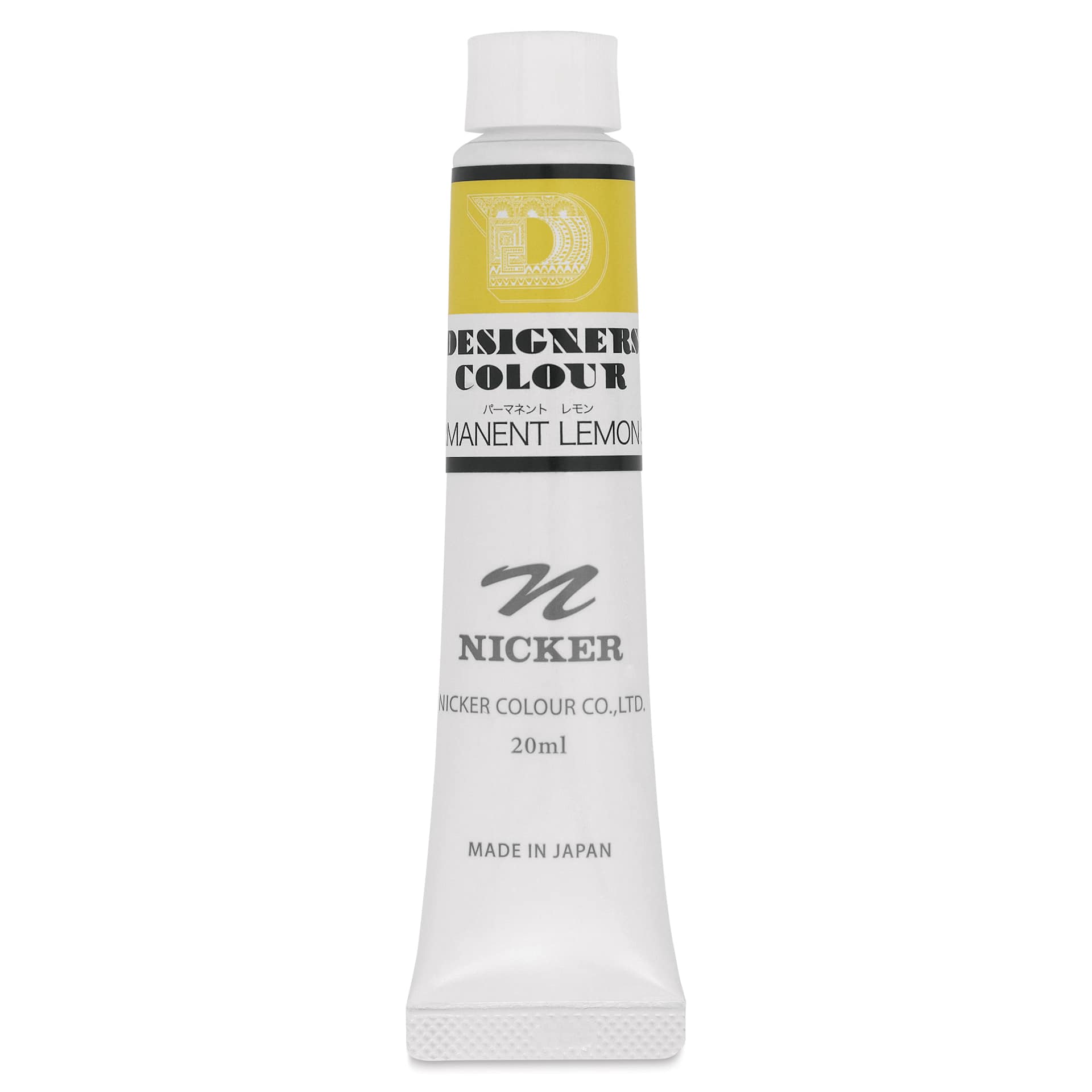 Nicker Designers Color Gouache - Permanent Lemon, 20 ml