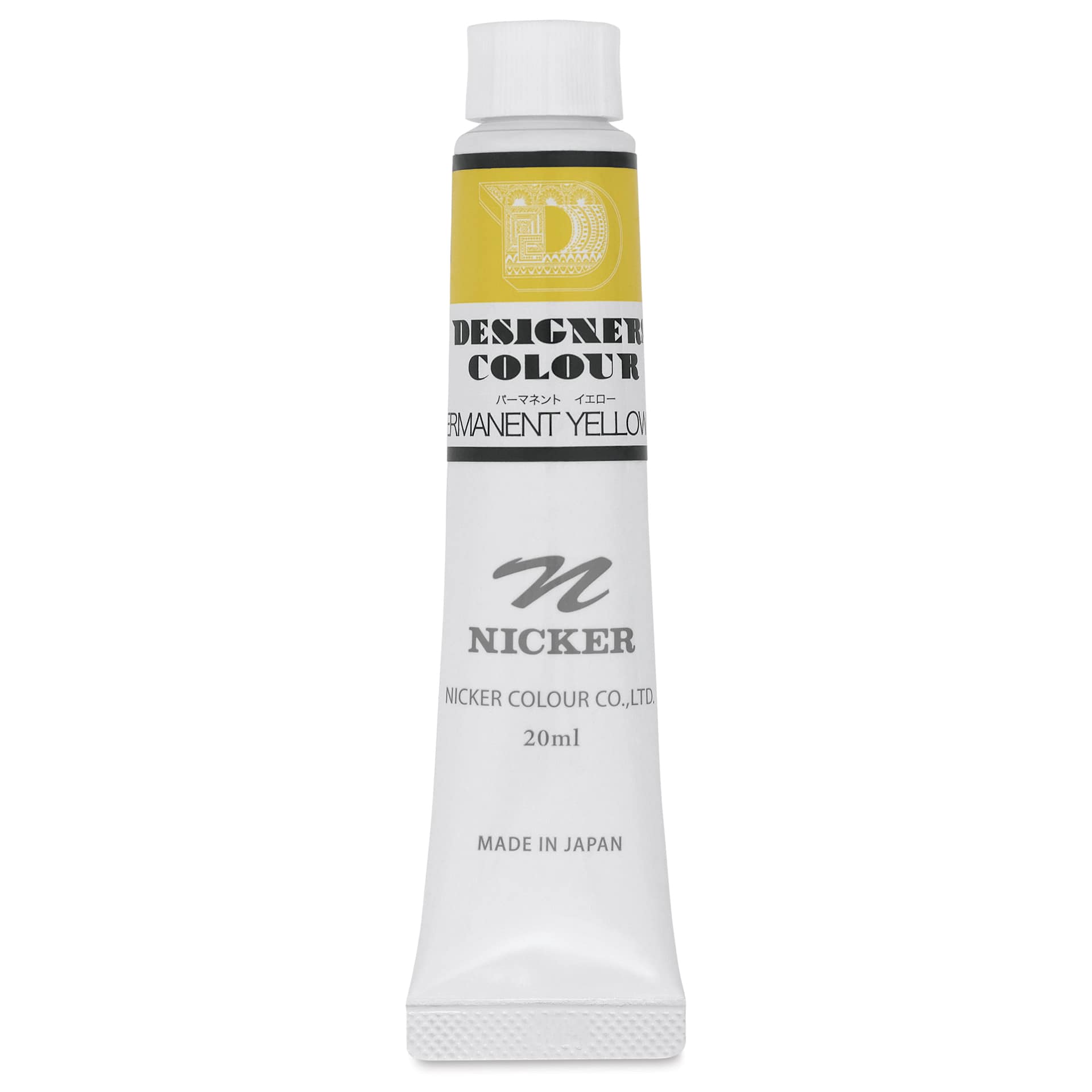 Nicker Designers Color Gouache - Permanent Yellow, 20 ml