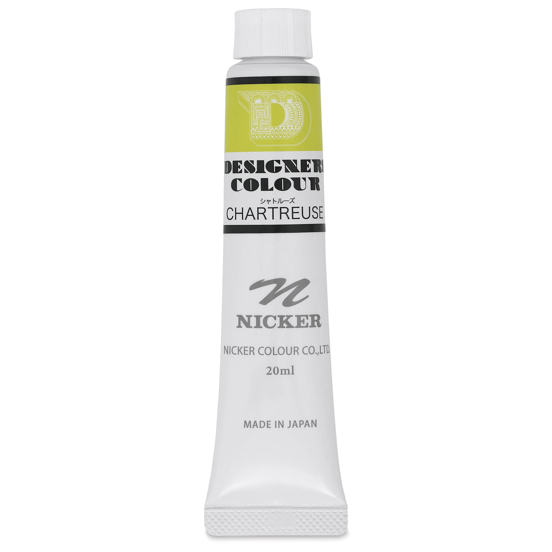 Nicker Designers Color Gouache - Chartreuse, 20 ml