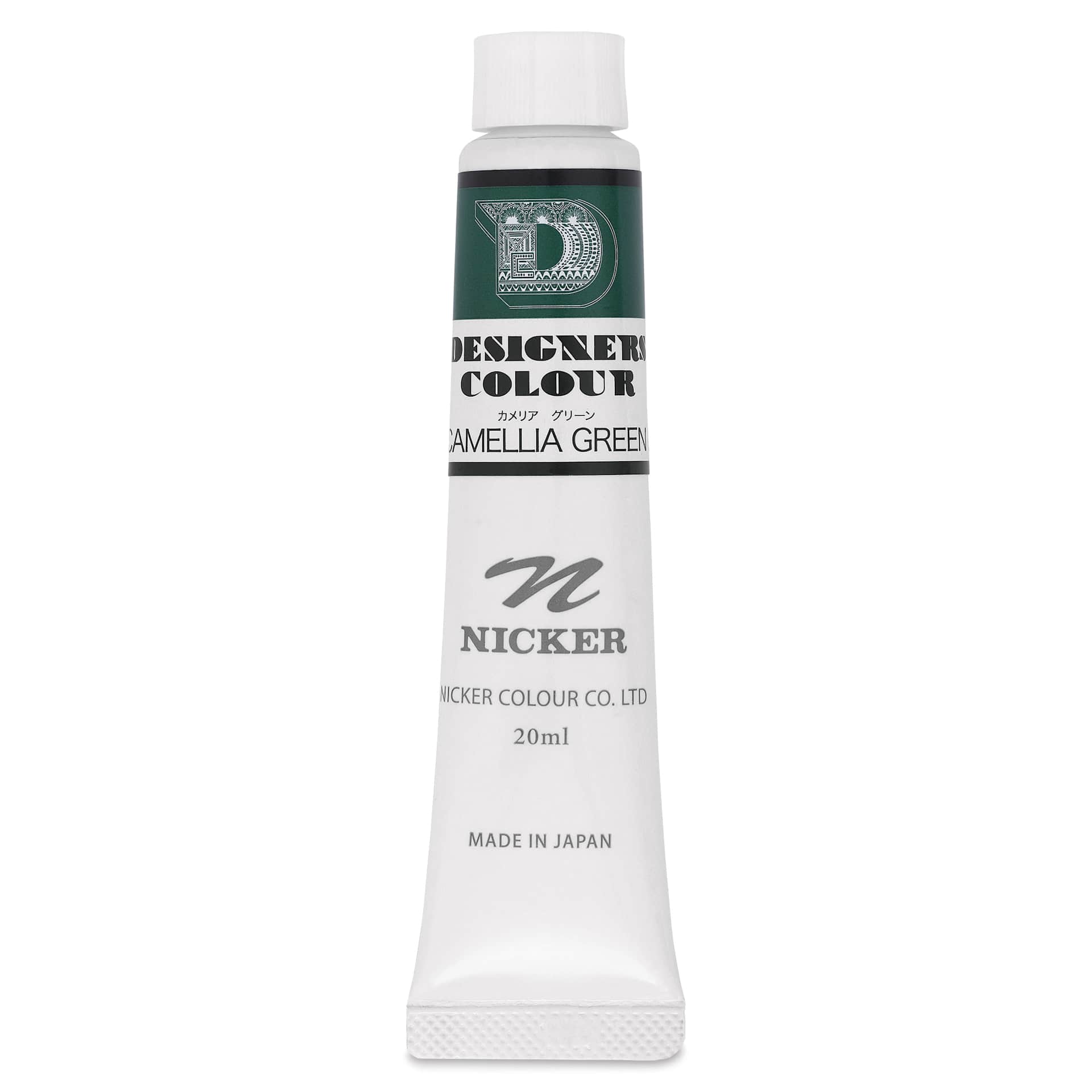 Nicker Designers Color Gouache - Camellia Green, 20 ml