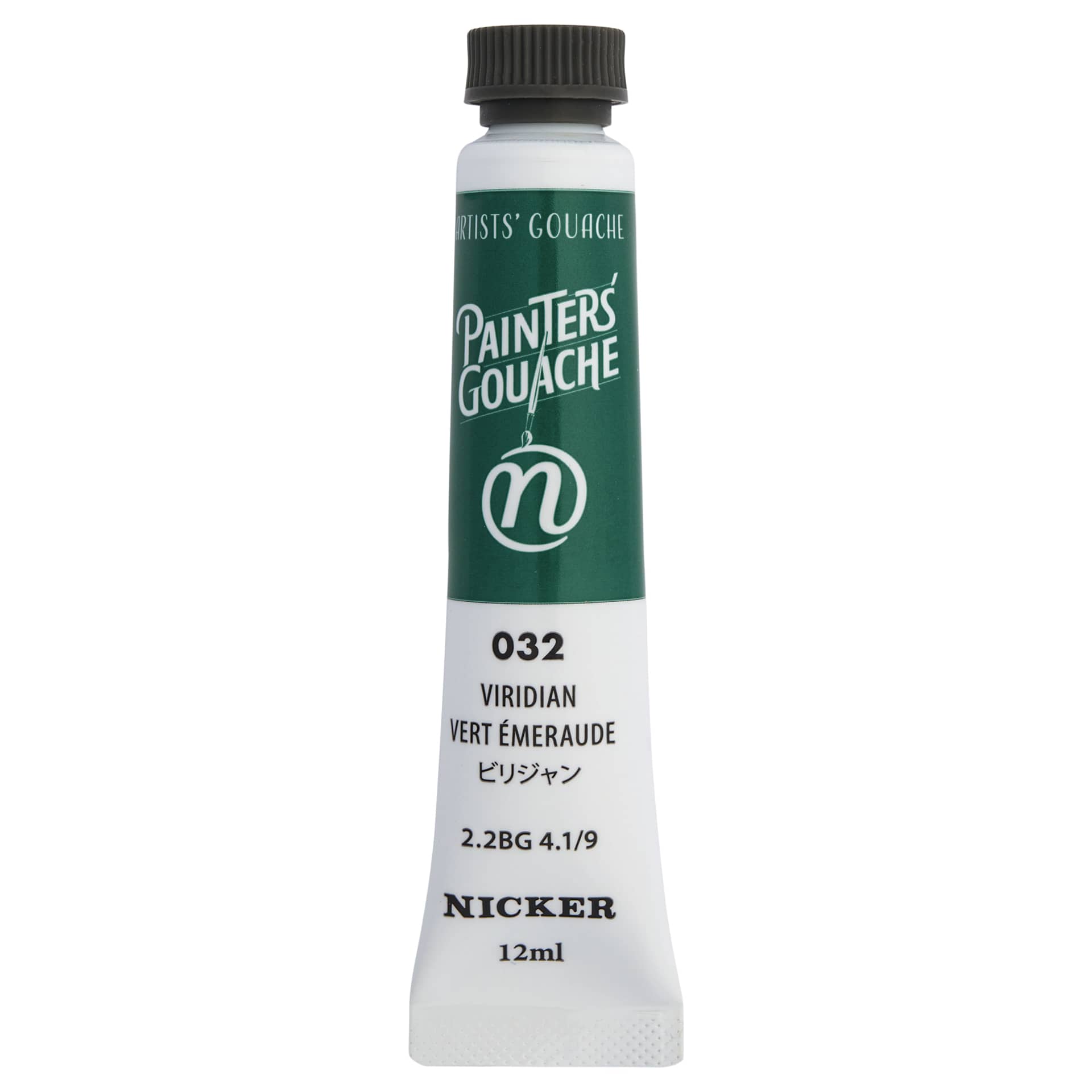 Nicker Painter’s Gouache - Viridian, 12 ml
