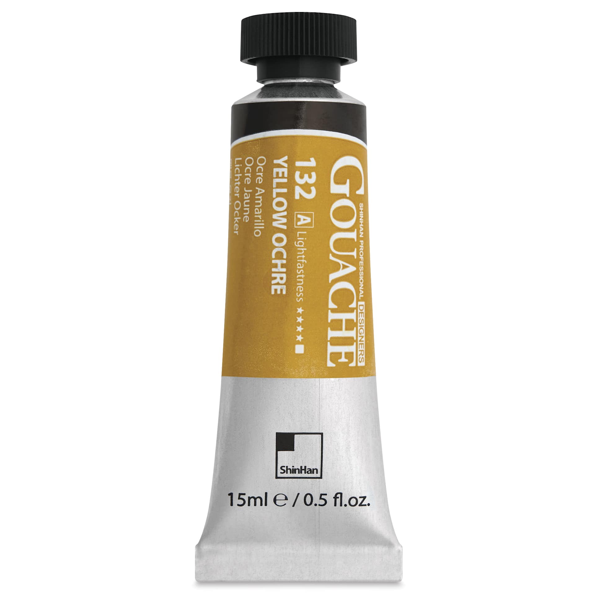 ShinHan Professional Designers Gouache - Yellow Ochre, 15 ml