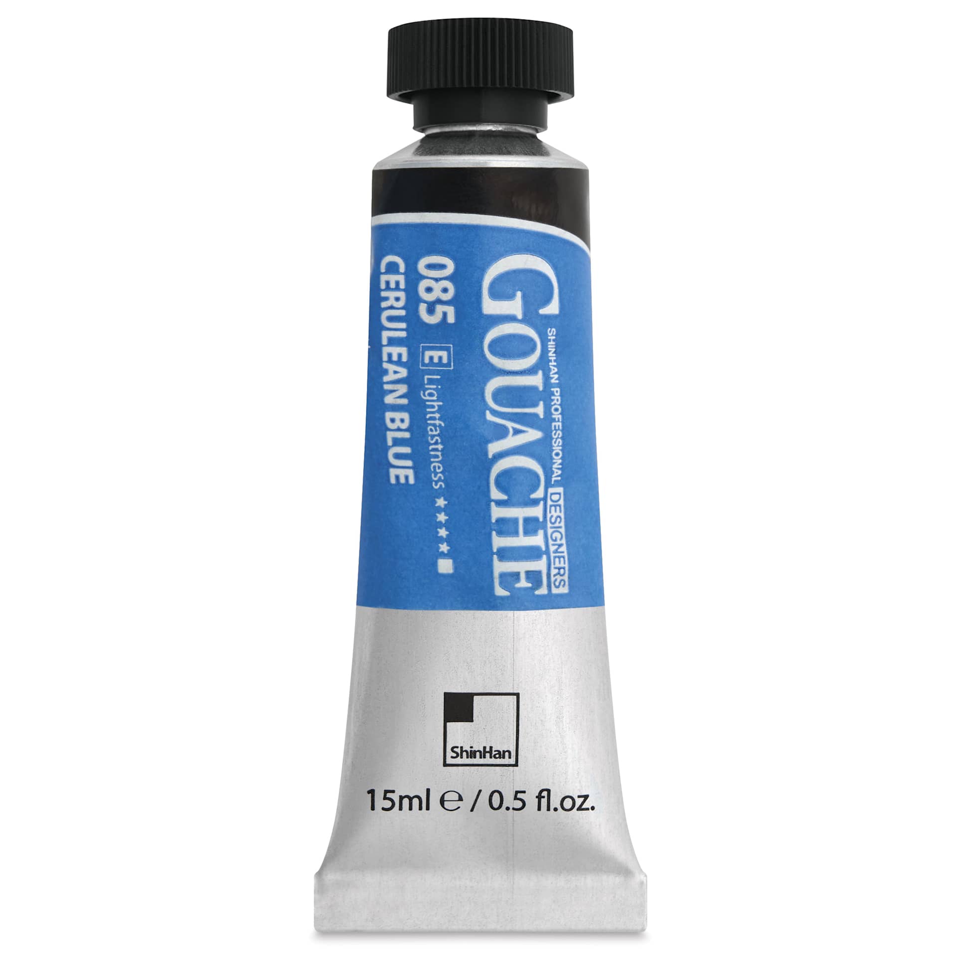 ShinHan Professional Designers Gouache - Cerulean Blue, 15 ml - front