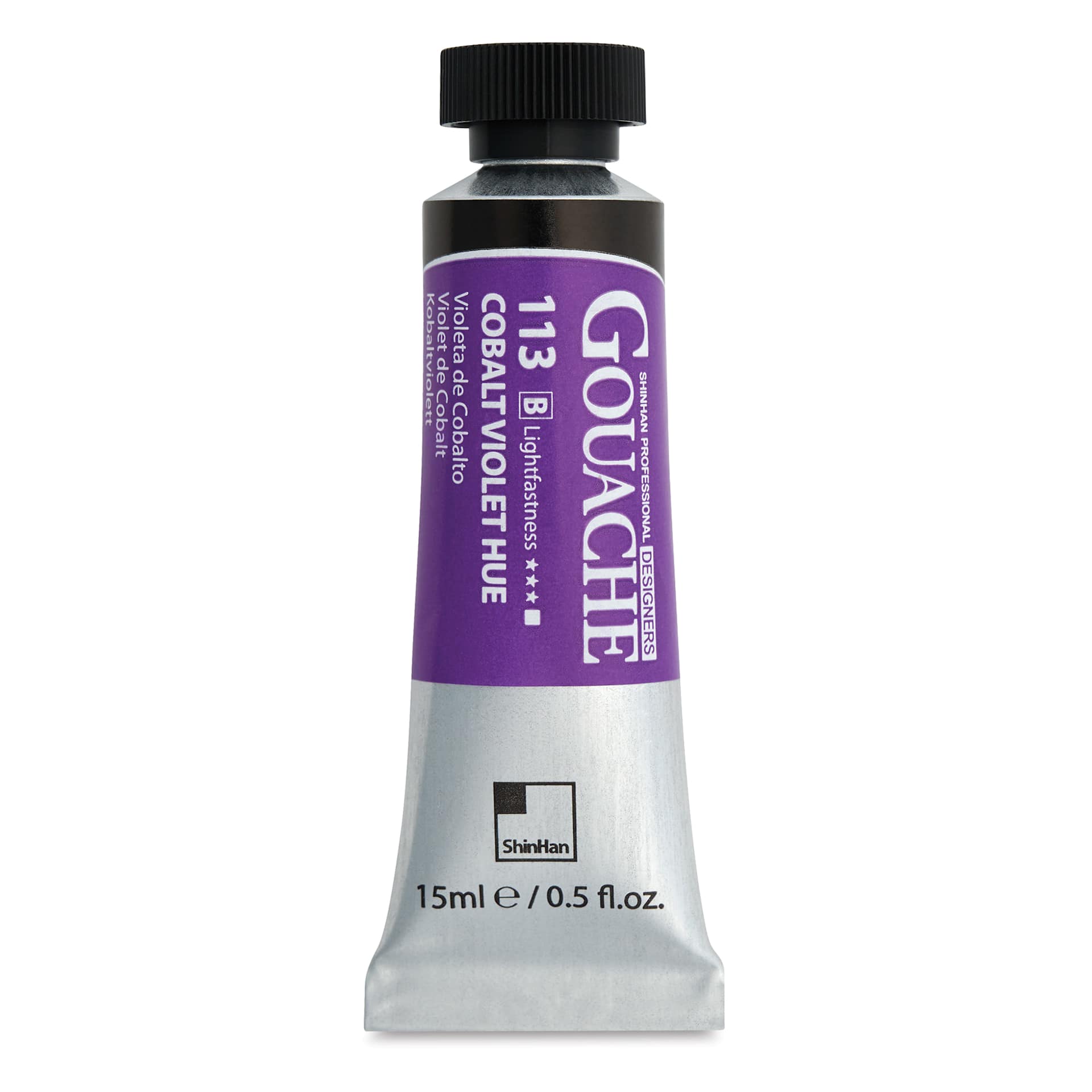 ShinHan Professional Designers Gouache - Cobalt Violet Hue, 15 ml - front