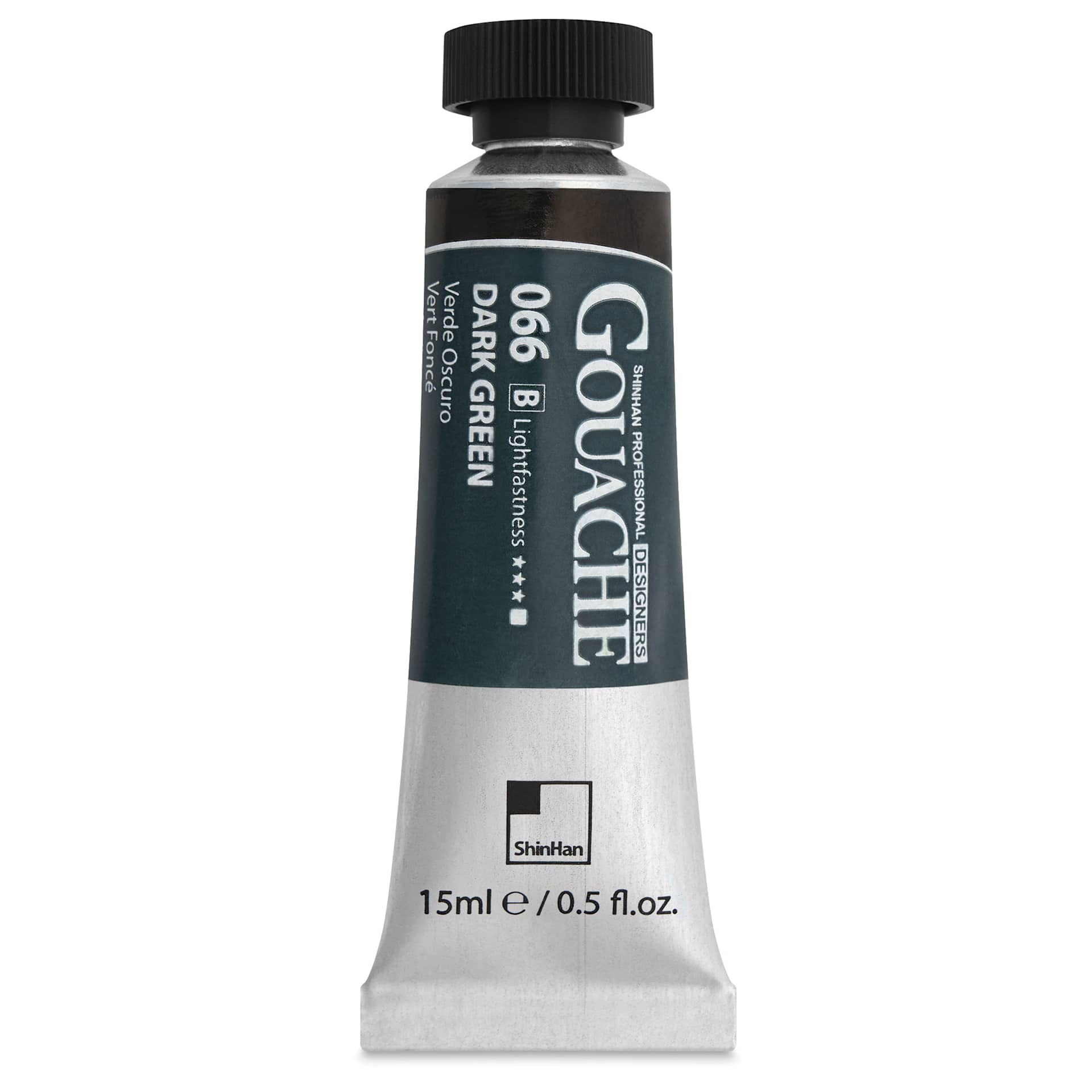 ShinHan Professional Designers Gouache - Dark Green, 15 ml - front