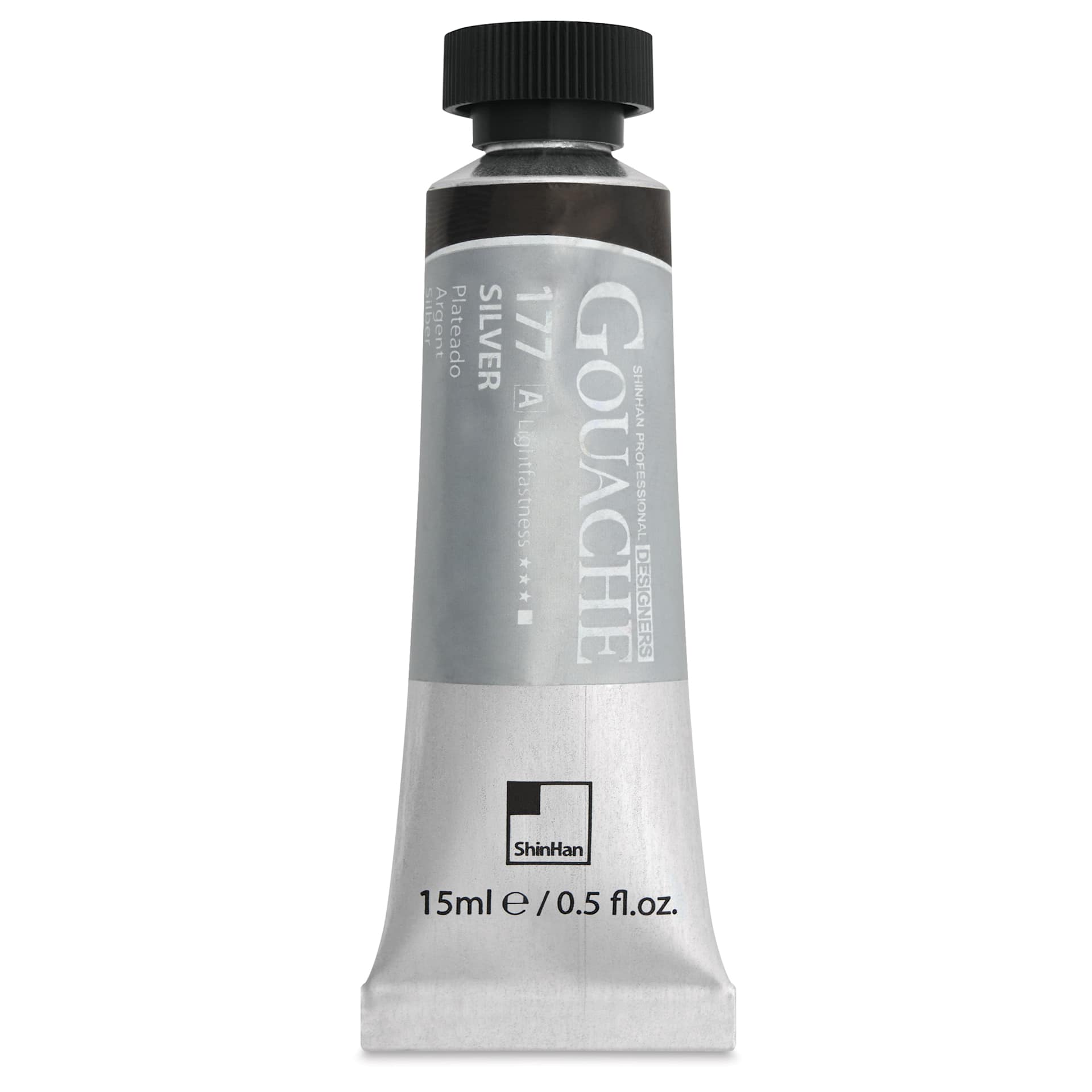  ShinHan Professional Designers Gouache - Silver, 15 ml