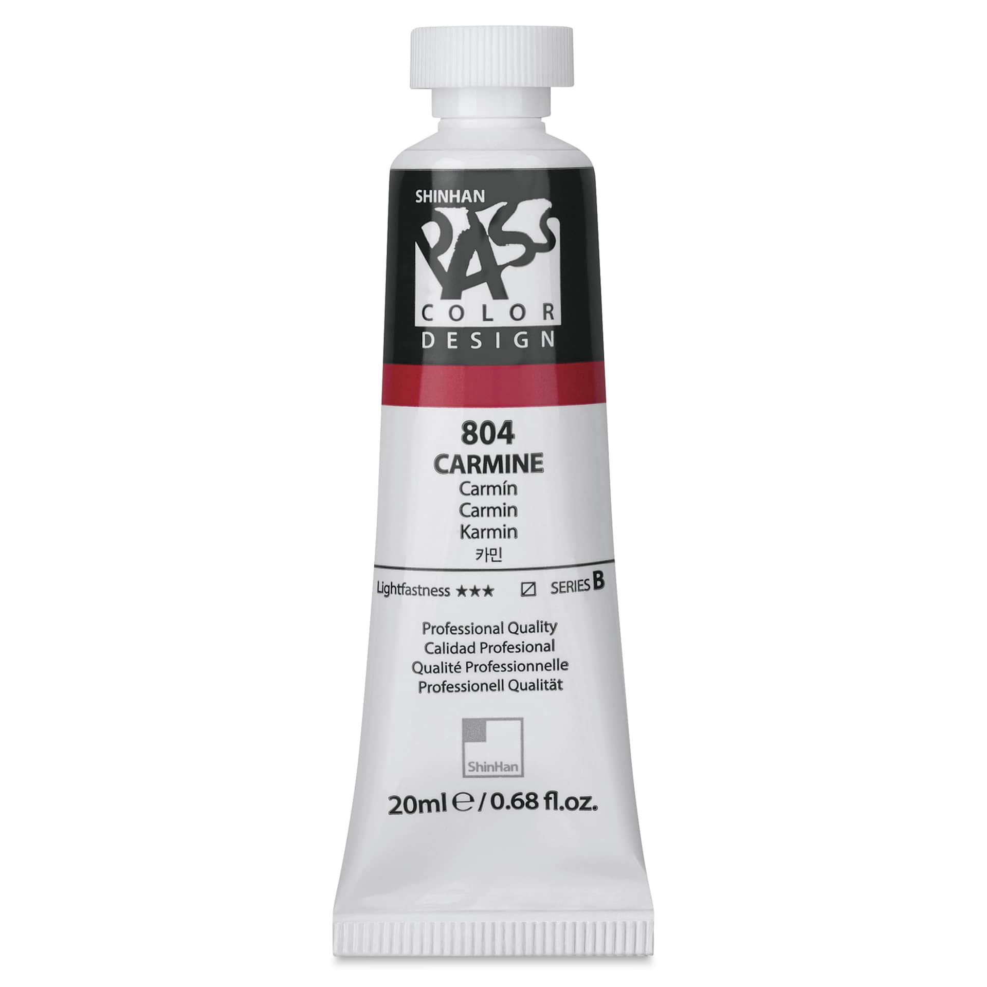 ShinHan Pass Colors Opaque Watercolor Tube - Carmine, 20 ml