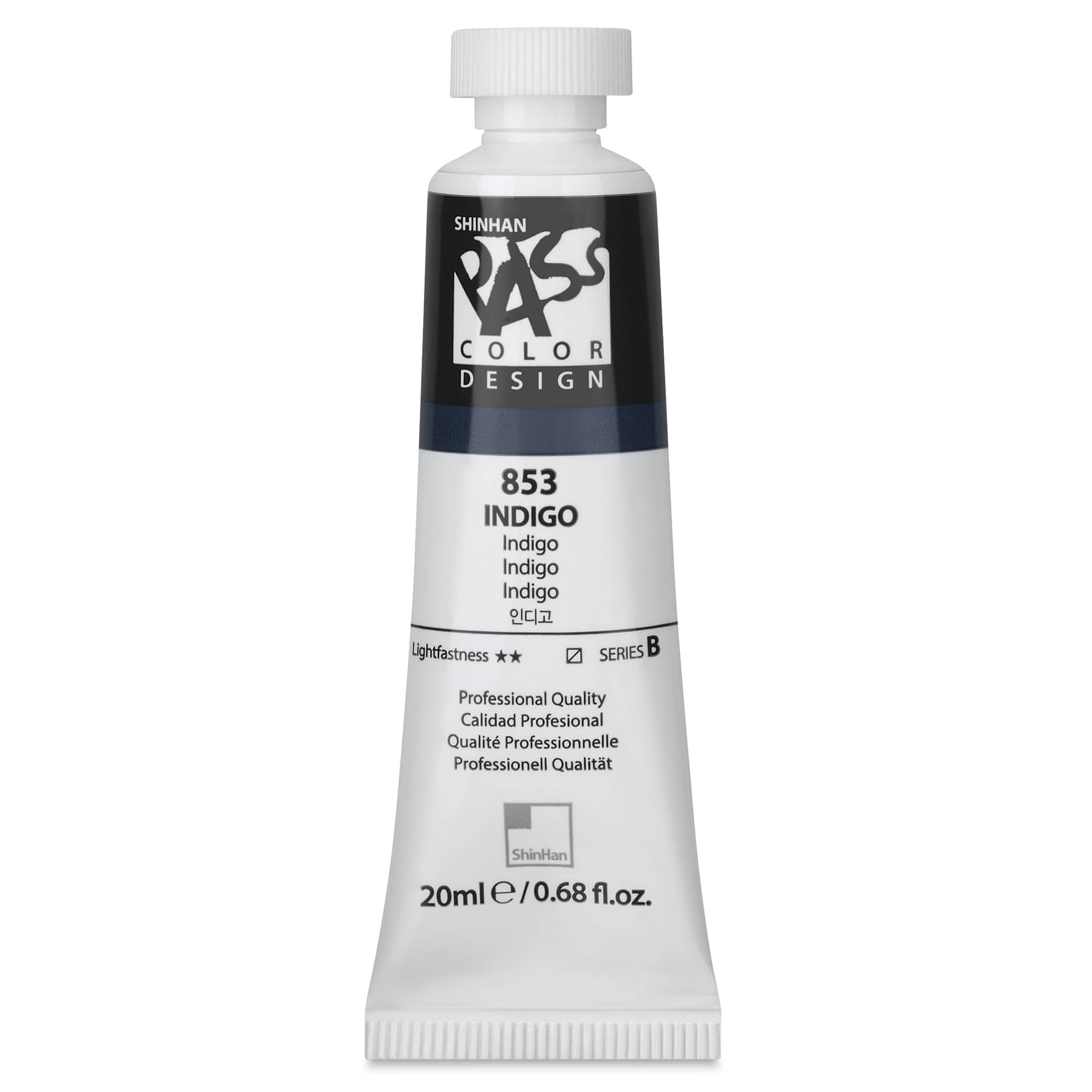ShinHan Pass Colors Opaque Watercolor Tube - Indigo, 20 ml