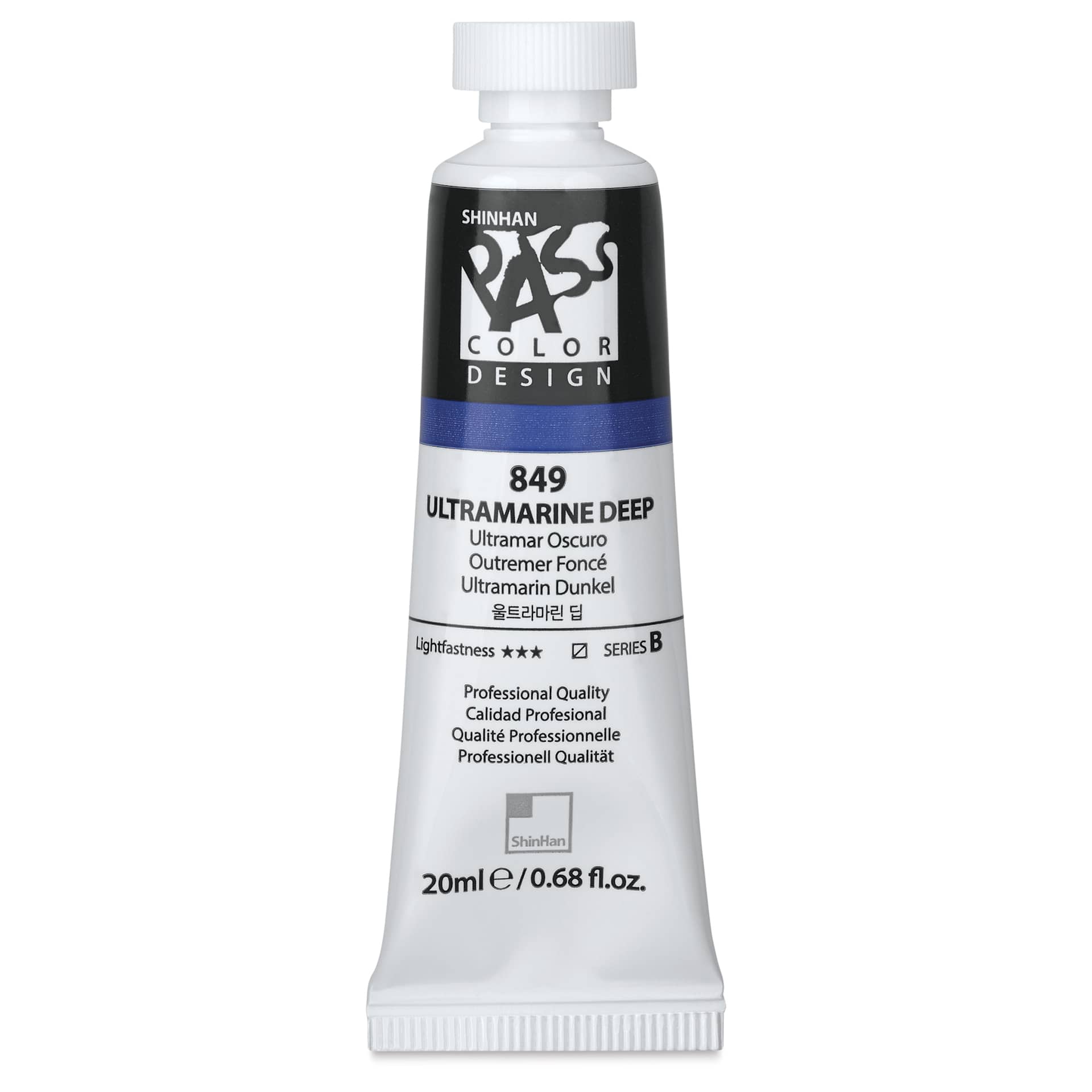 ShinHan Pass Colors Opaque Watercolor Tube - Ultramarine Deep, 20 ml