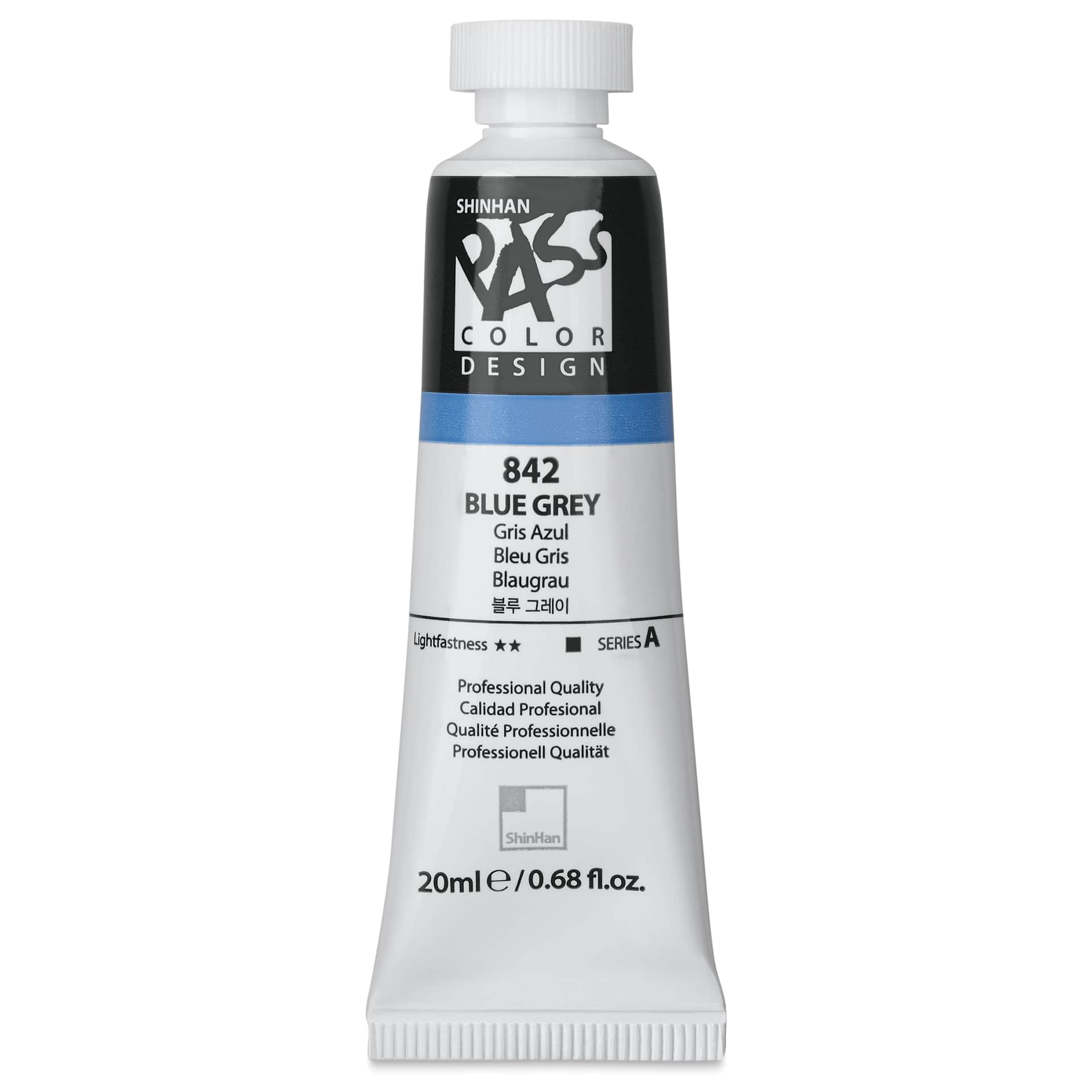 ShinHan Pass Colors Opaque Watercolor Tube - Blue Grey, 20 ml