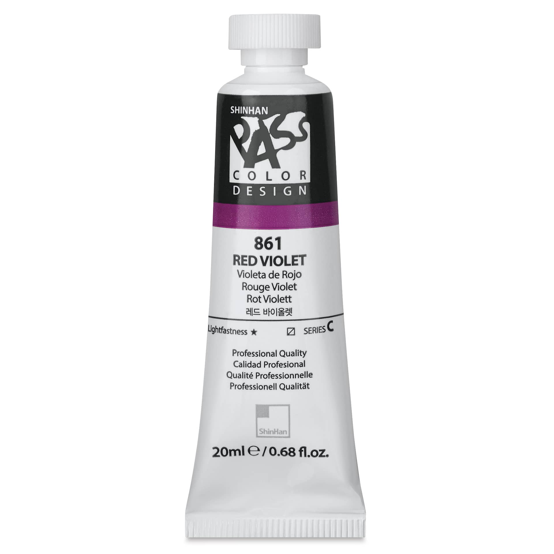 ShinHan Pass Colors Opaque Watercolor Tube - Red Violet, 20 ml