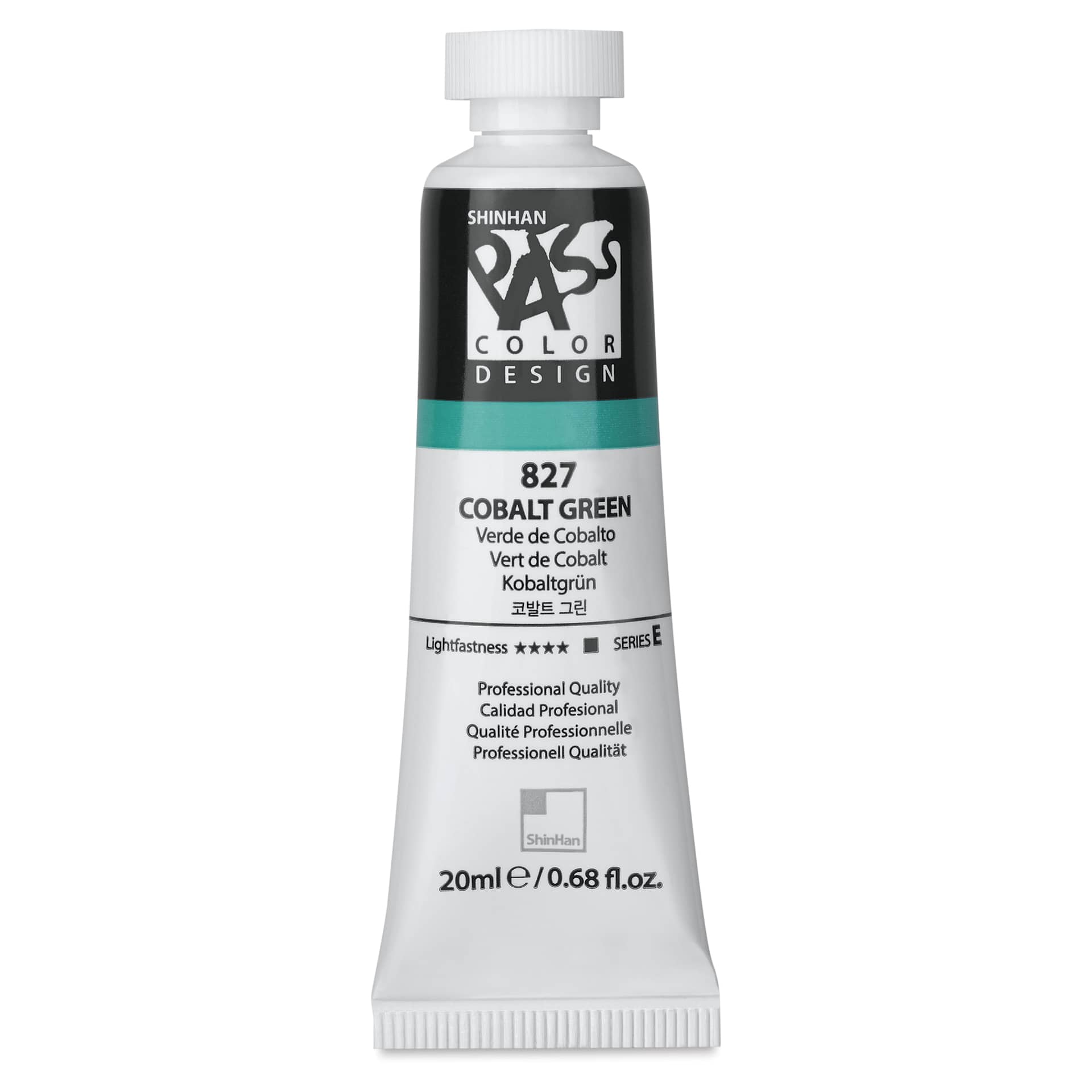 ShinHan Pass Colors Opaque Watercolor Tube - Cobalt Green, 20 ml