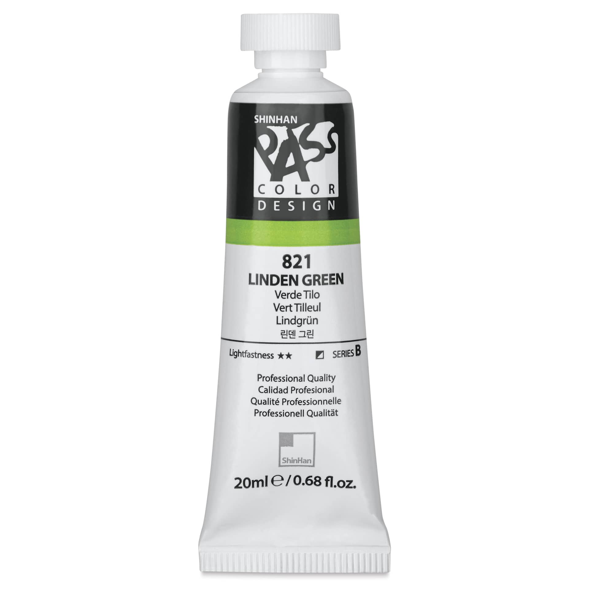 ShinHan Pass Colors Opaque Watercolor Tube - Linden Green, 20 ml