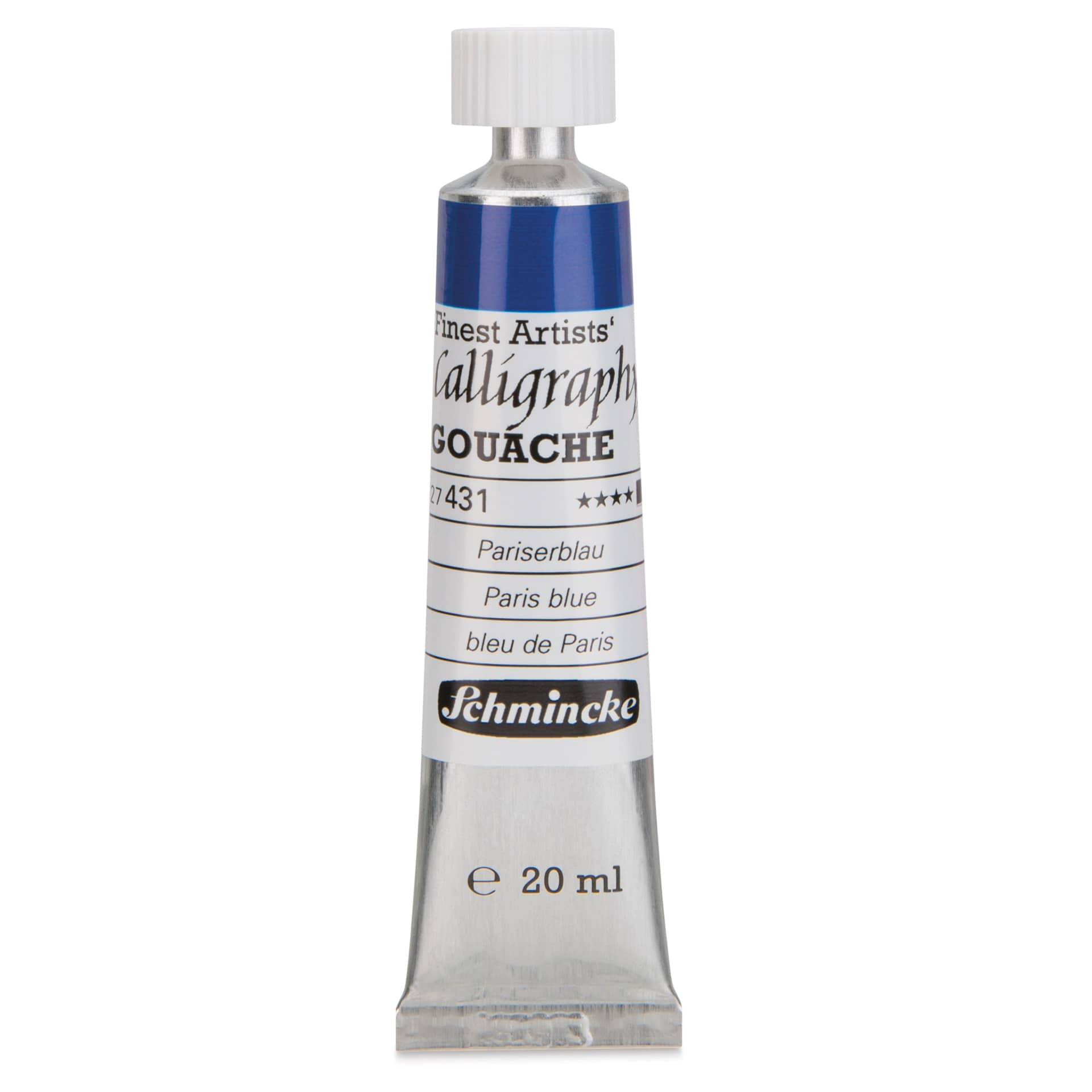 Schmincke Calligraphy Gouache - Paris Blue, 20 ml Tube