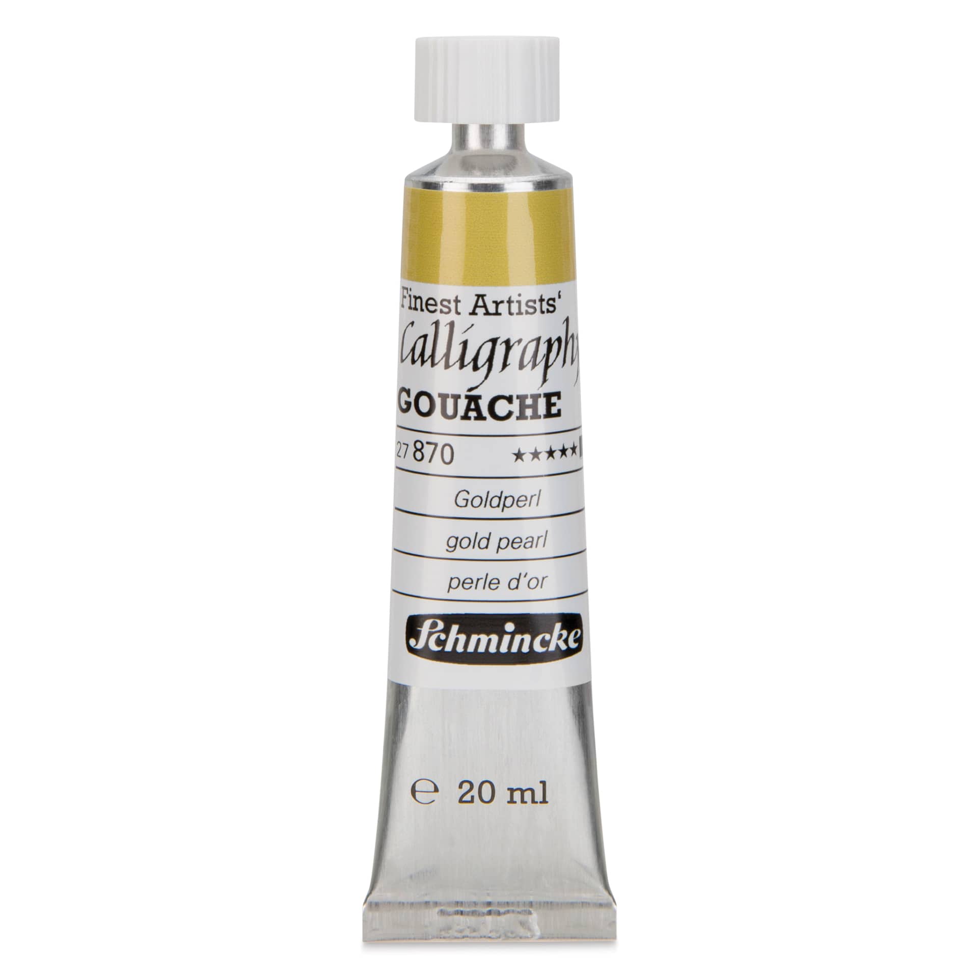 Schmincke Calligraphy Gouache - Gold Pearl, 20 ml Tube