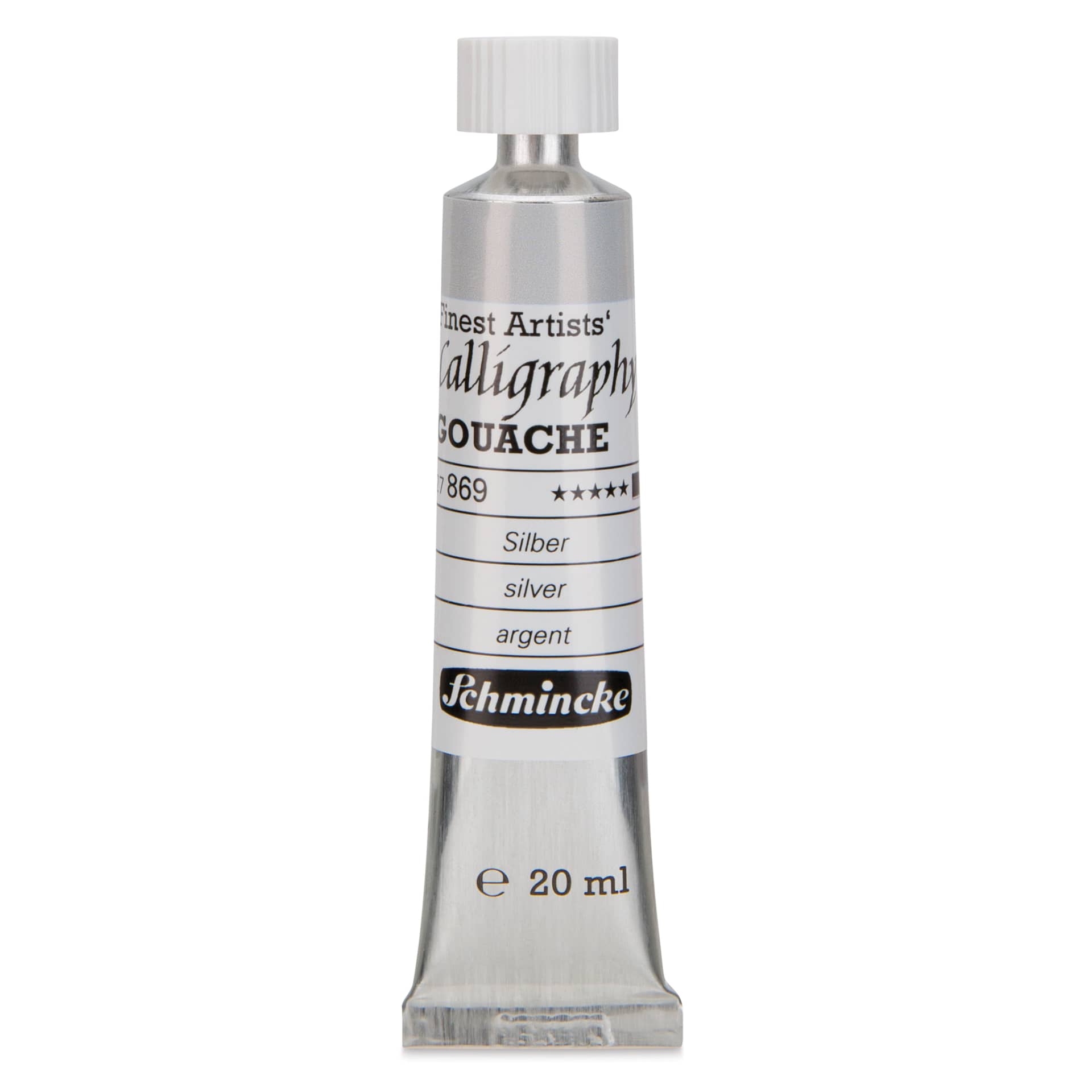 Schmincke Calligraphy Gouache - Silver, 20 ml Tube