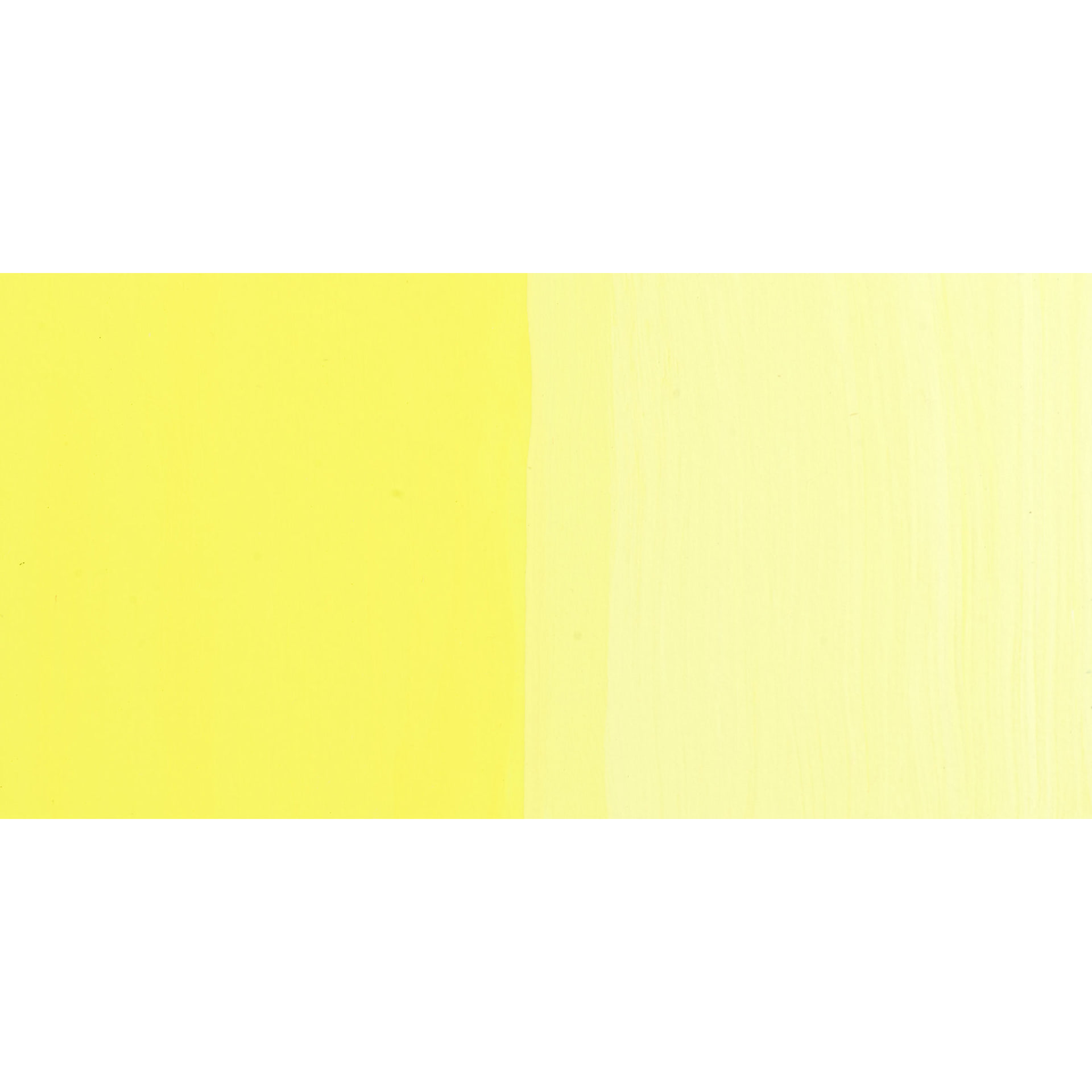 Schmincke Akademie Gouache Paint - Lemon Yellow Swatch