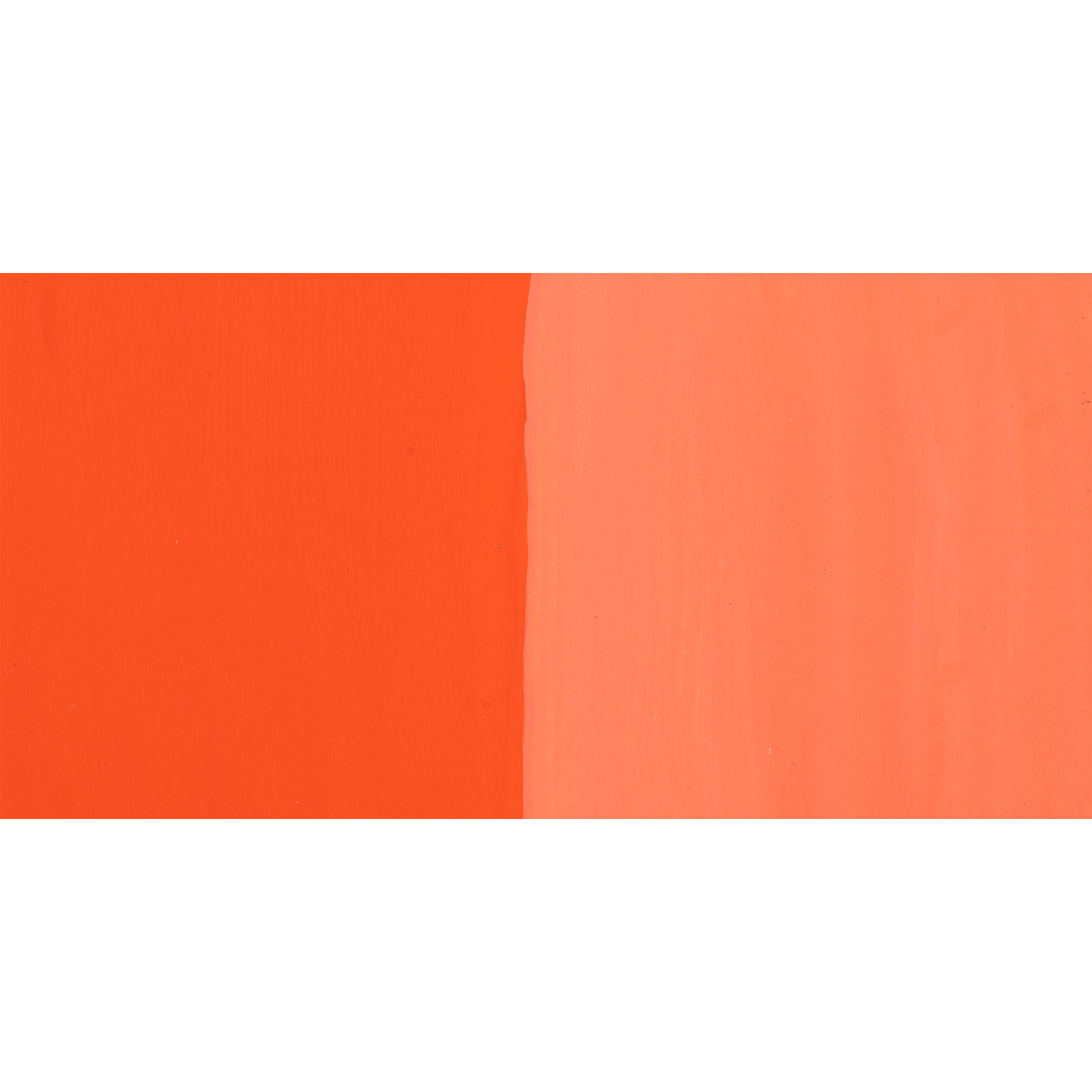 Schmincke Akademie Gouache Paint - Orange Swatch