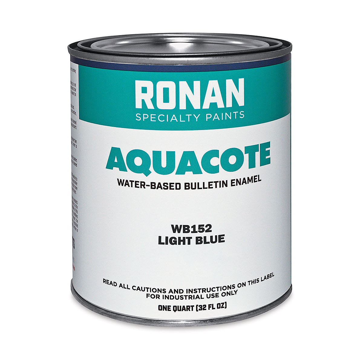 Ronan Aquacote Water-Based Acrylic Color - Light Blue, Quart