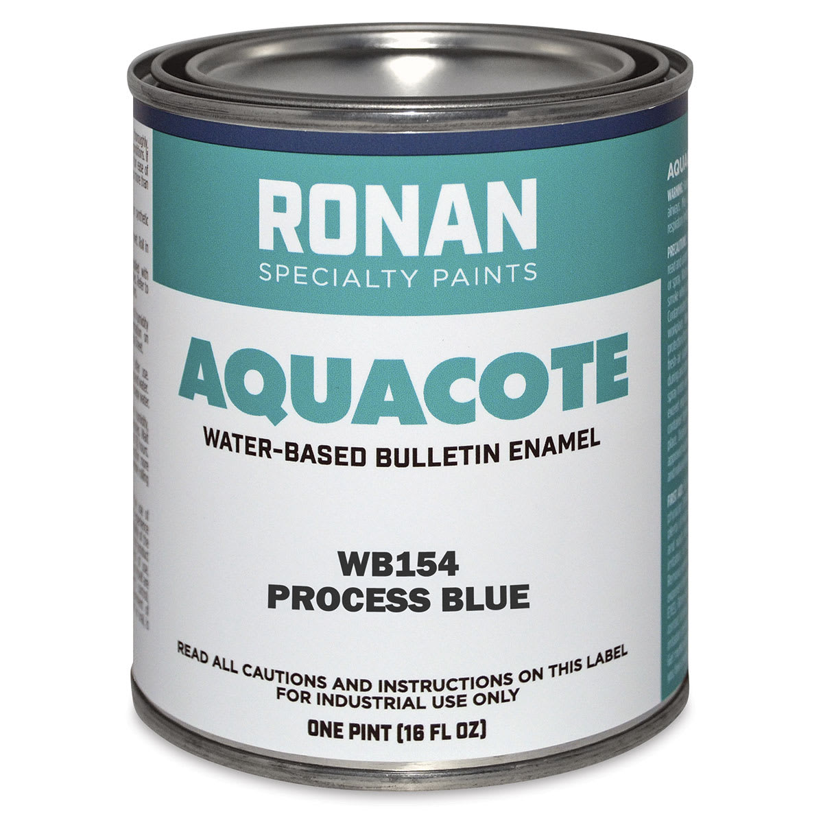 Ronan Aquacote Water-Based Acrylic Color - Process Blue, Pint