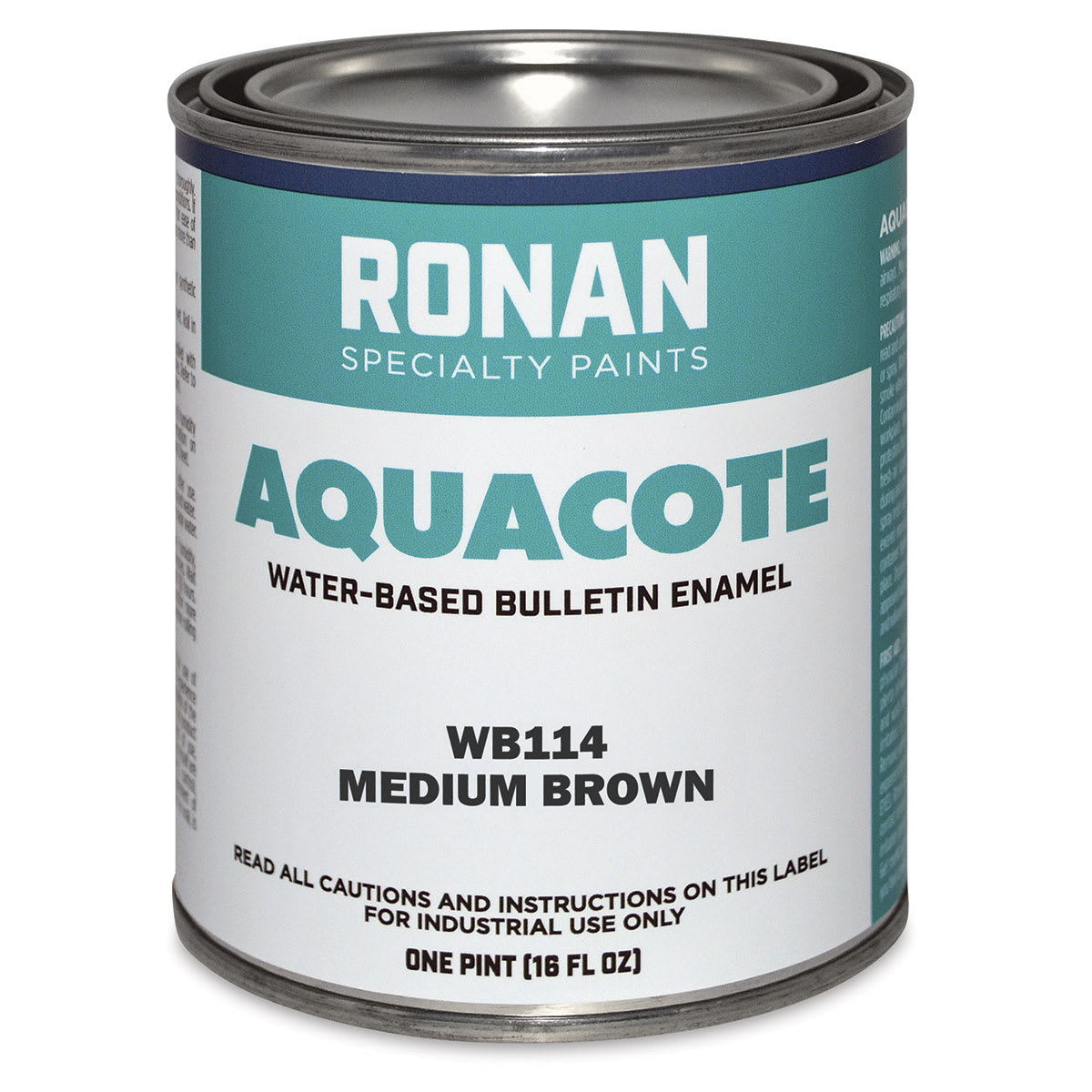 Ronan Aquacote Water-Based Acrylic Color - Medium Brown, Pint