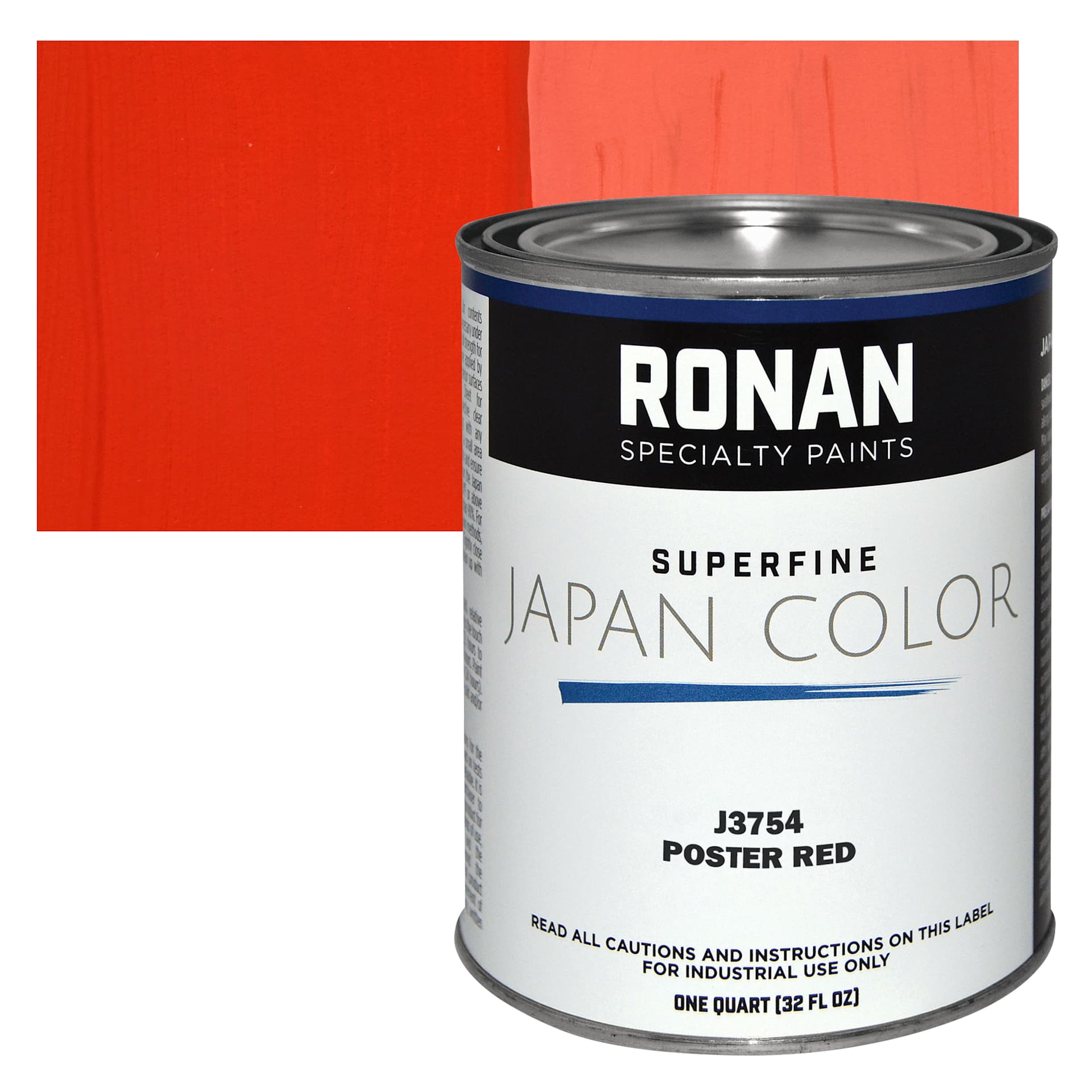 Ronan Superfine Japan Color - Poster Red - Can and Swatch