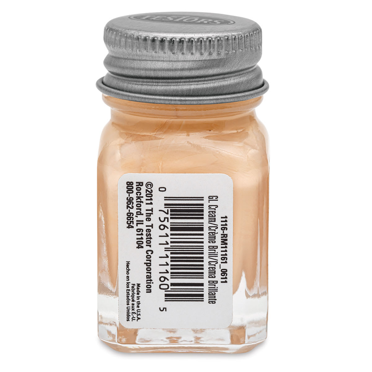 Testors Enamel Paint - Cream, 1/4 oz bottle