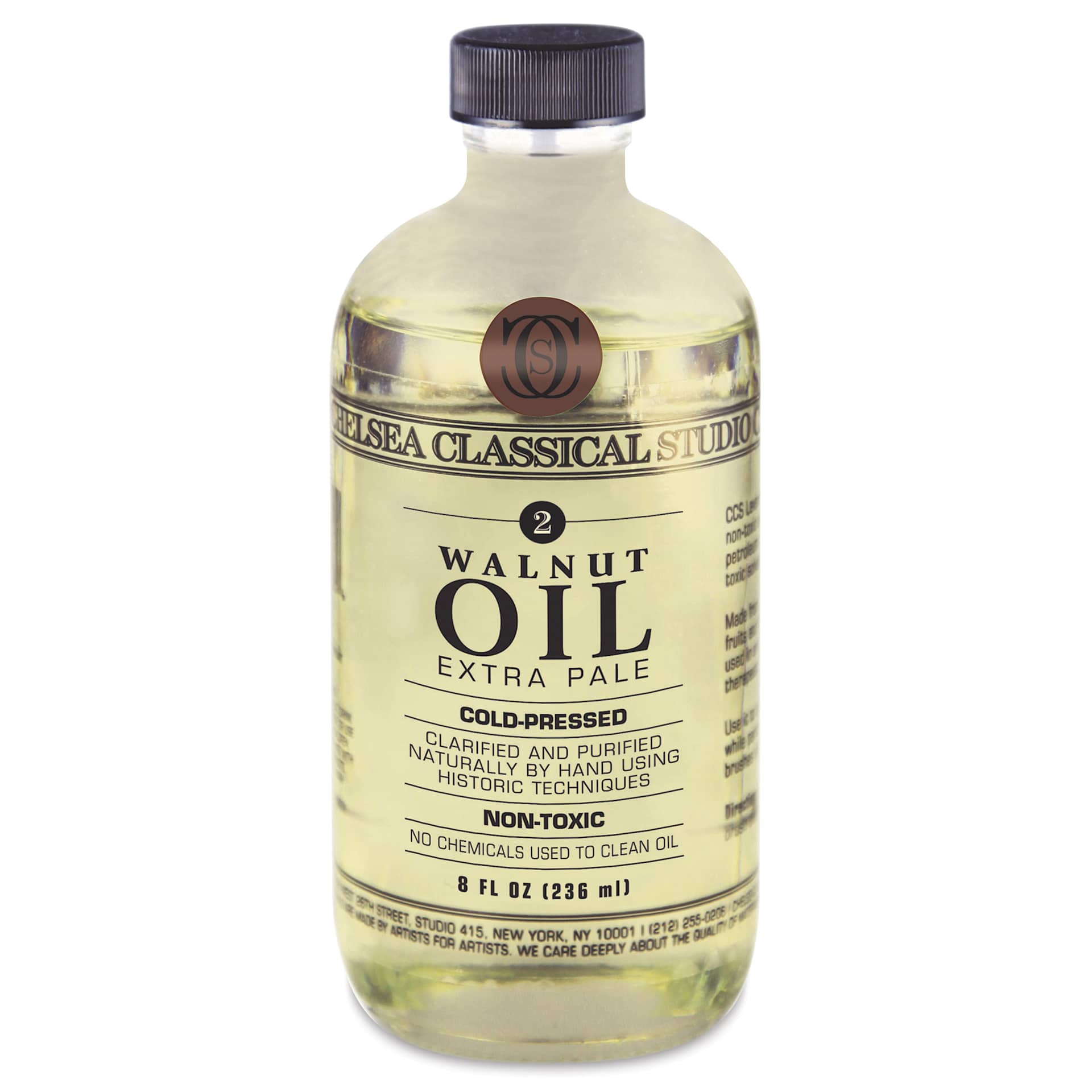 Chelsea Classical Studio Oil Painting - Walnut Oil, 8 oz