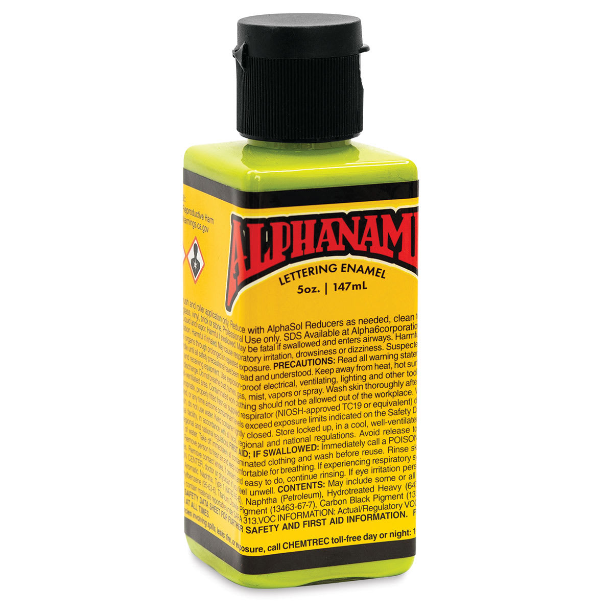 Alpha6 Alphanamel Lettering Enamel - Dorr's Green, 147 ml, Bottle