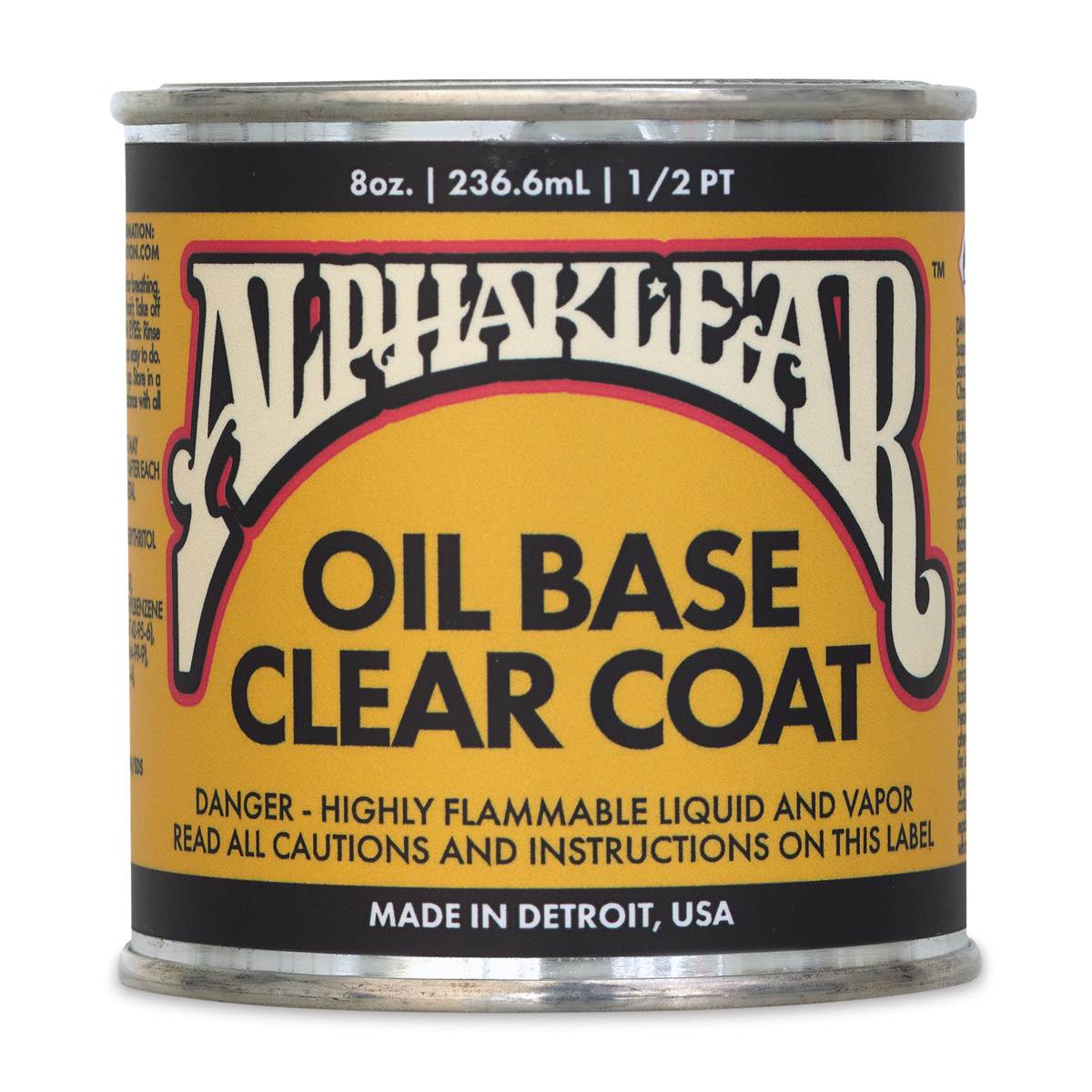 Alpha6 AlphaKlear Clear Coat - 8 oz, Can