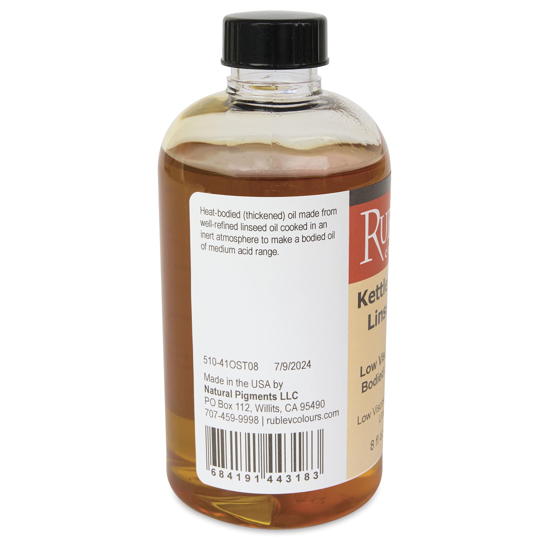 Rublev Kettle-Bodied Oil - Low Viscosity, 236 ml