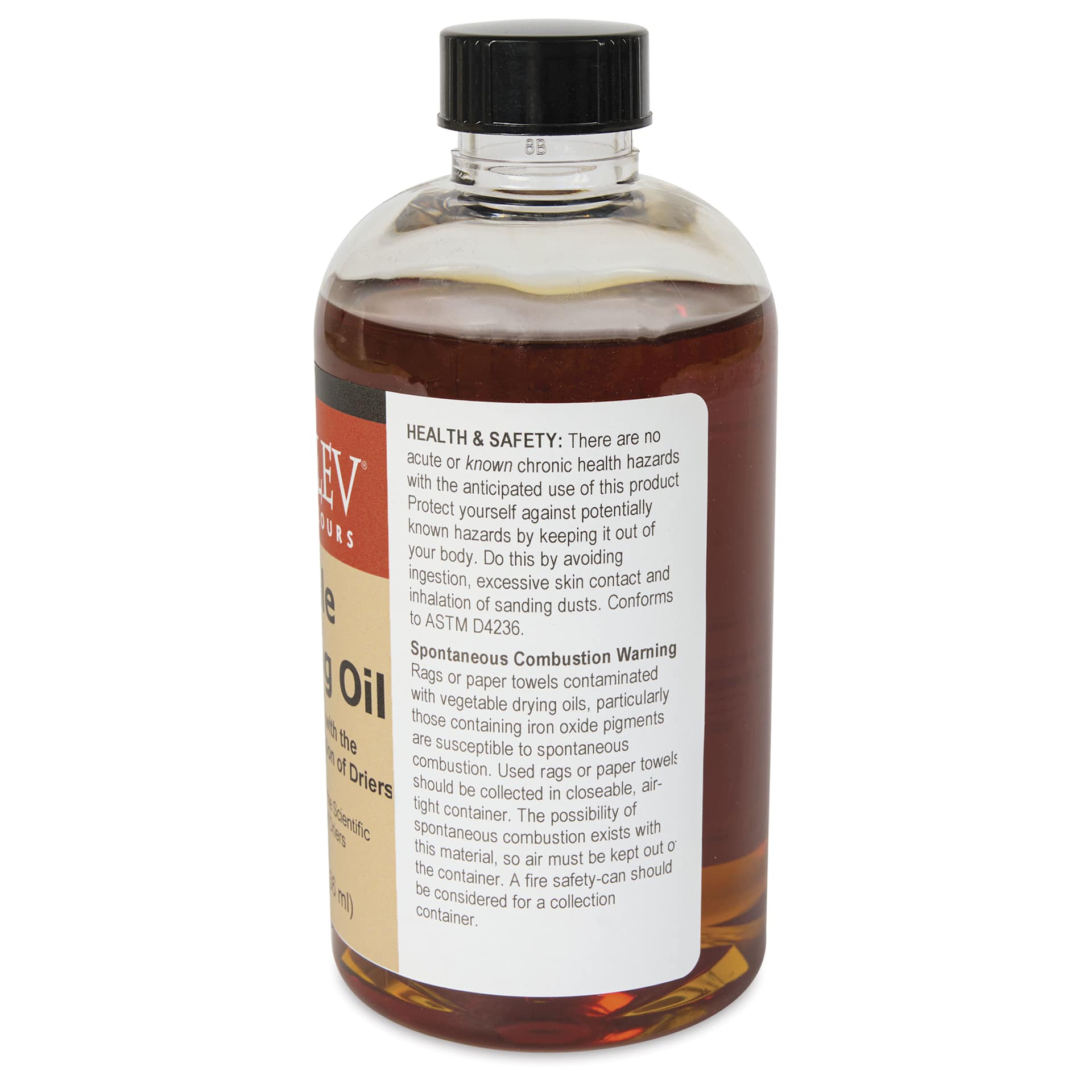 Rublev Pale Drying Oil - 236 ml side