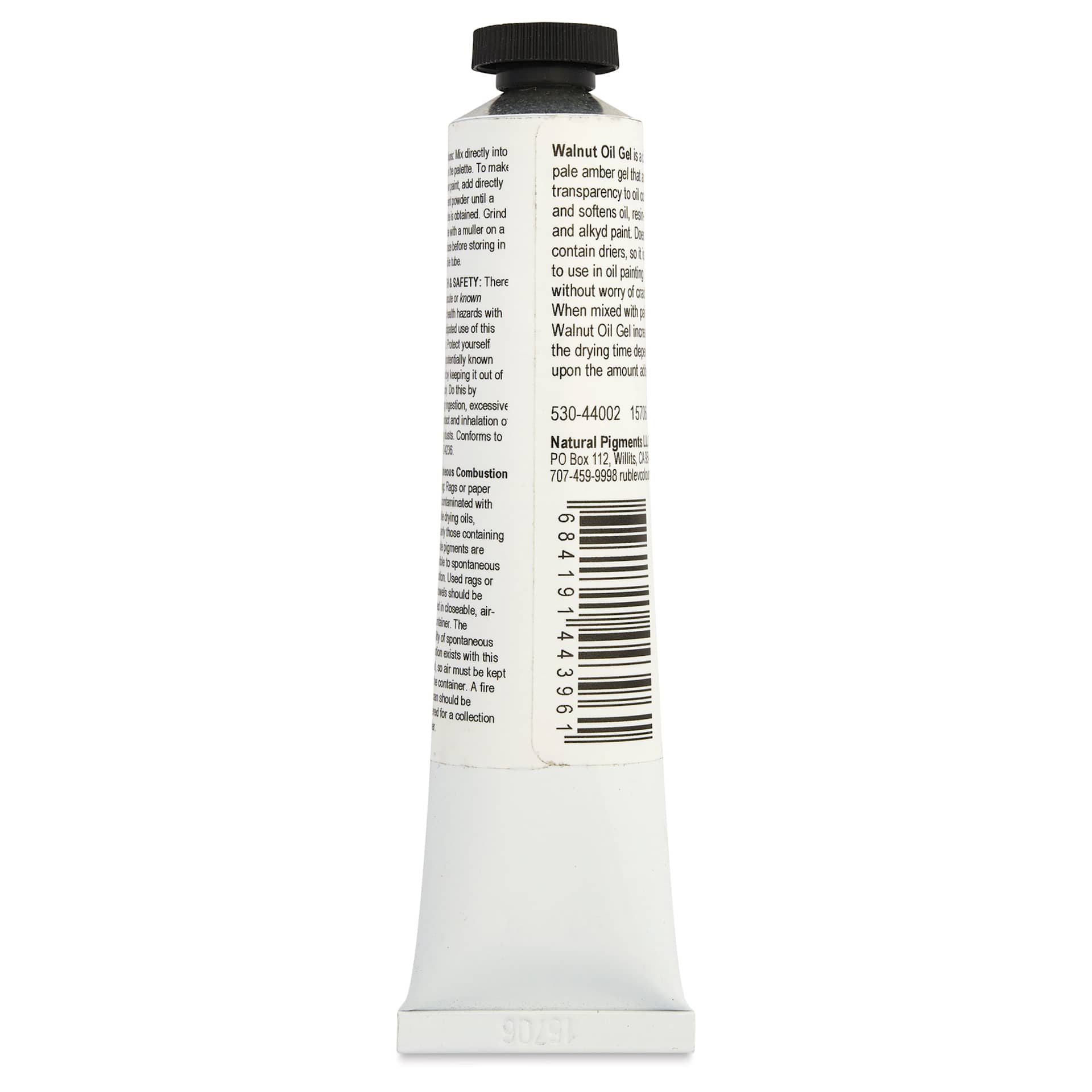 Rublev Walnut Oil Gel Medium - 50 ml back