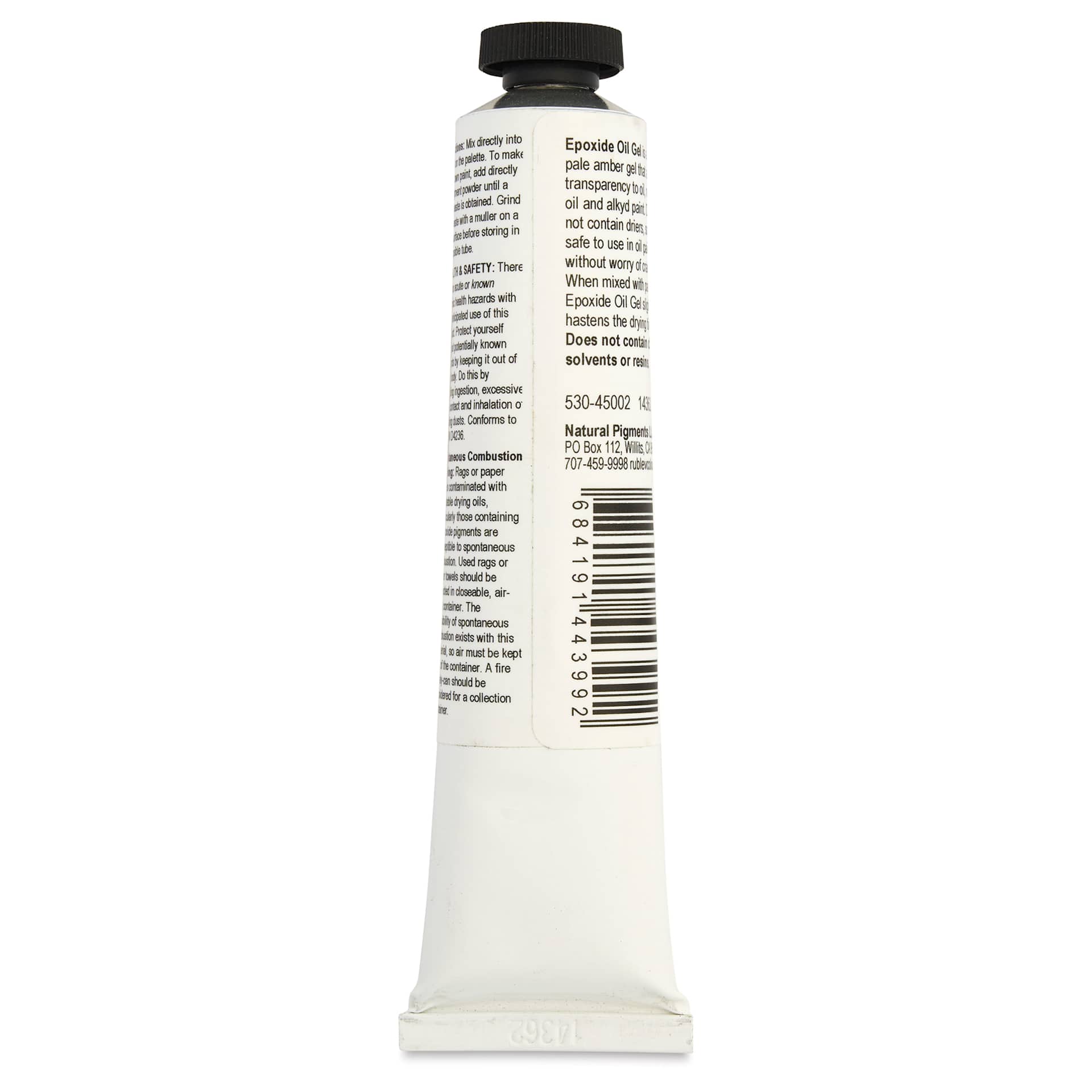 Rublev Epoxide Oil Gel Medium - 50 ml back