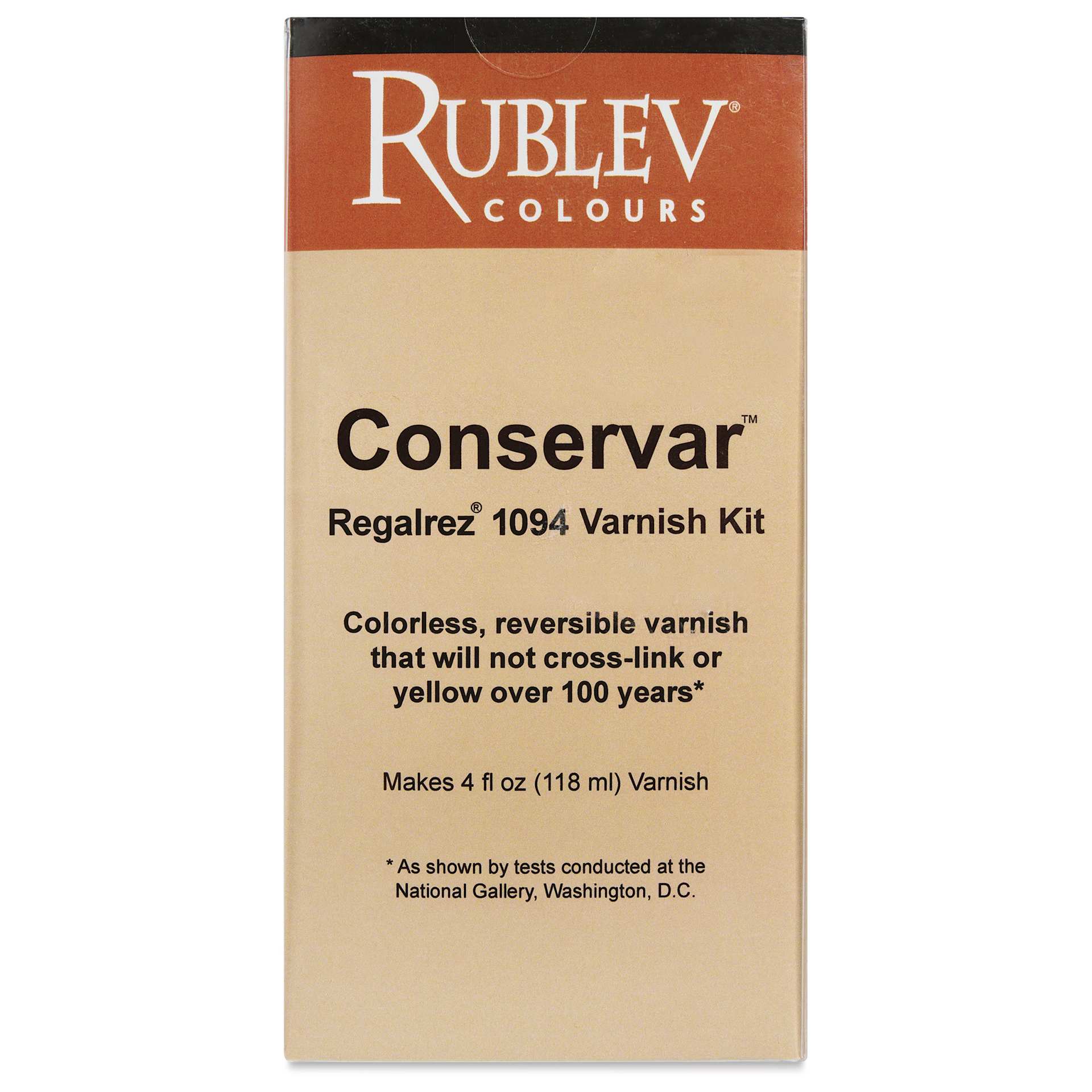 Rublev Regalrez 1094 Varnish Kit - 118 ml front of package