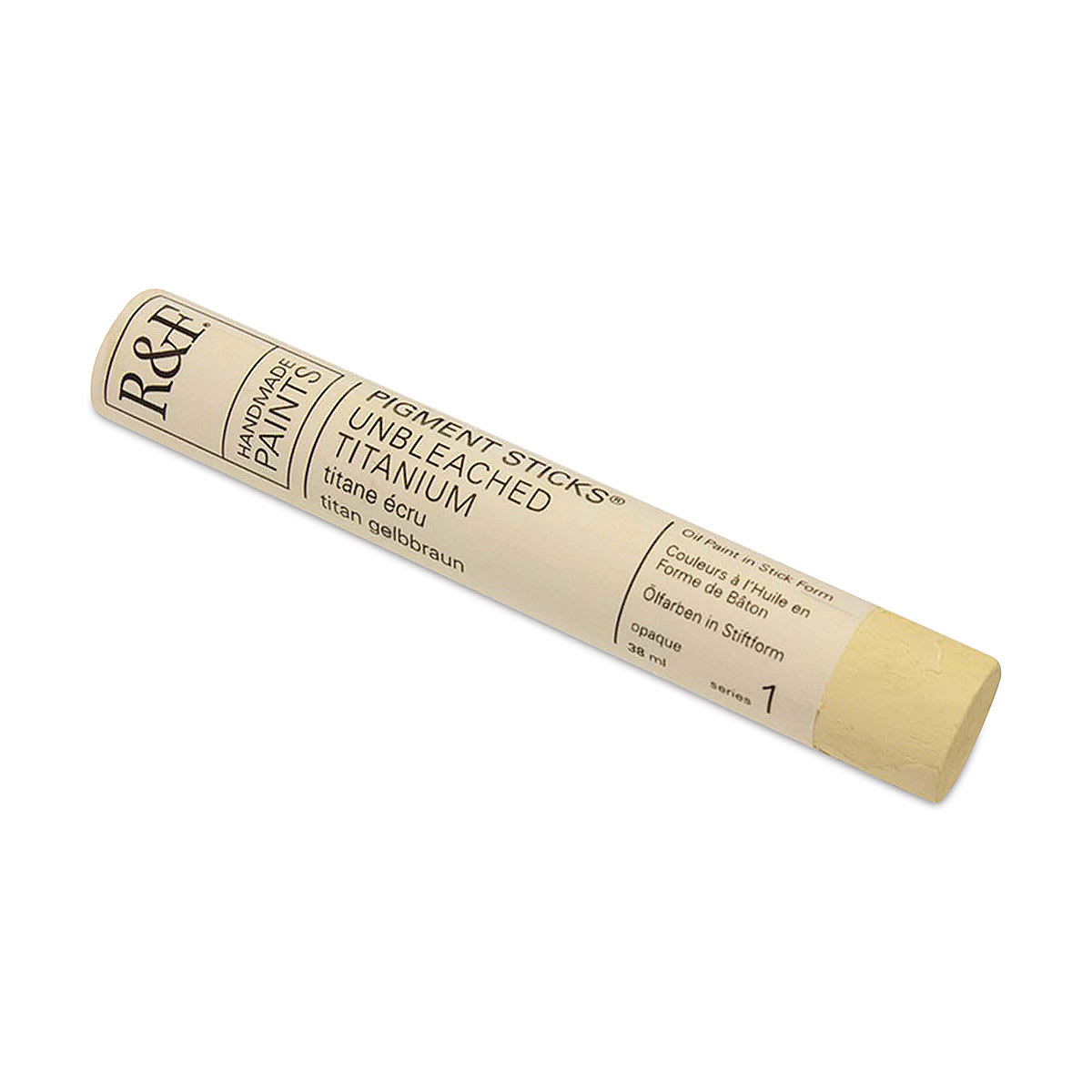 R&F Pigment Stick - Unbleached Titanium, 38 ml
