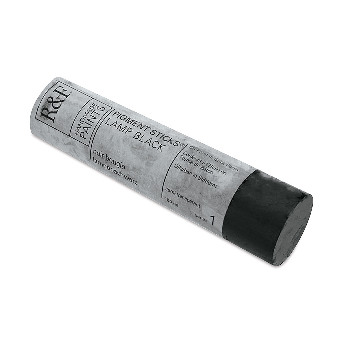 R&F Pigment Stick - Lamp Black, 100 ml stick