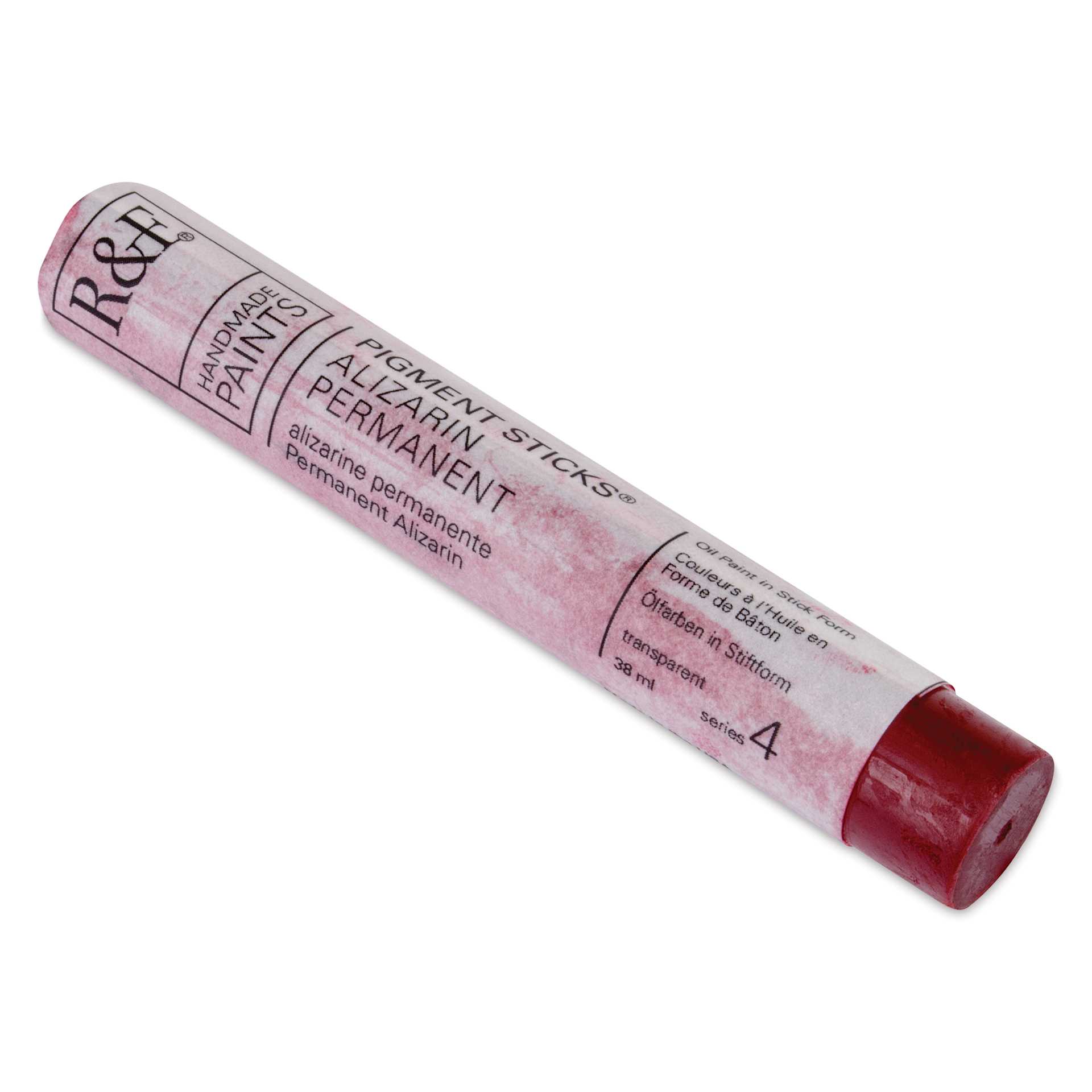 R&F Pigment Stick - Alizarin Permanent, 38 ml Stick front