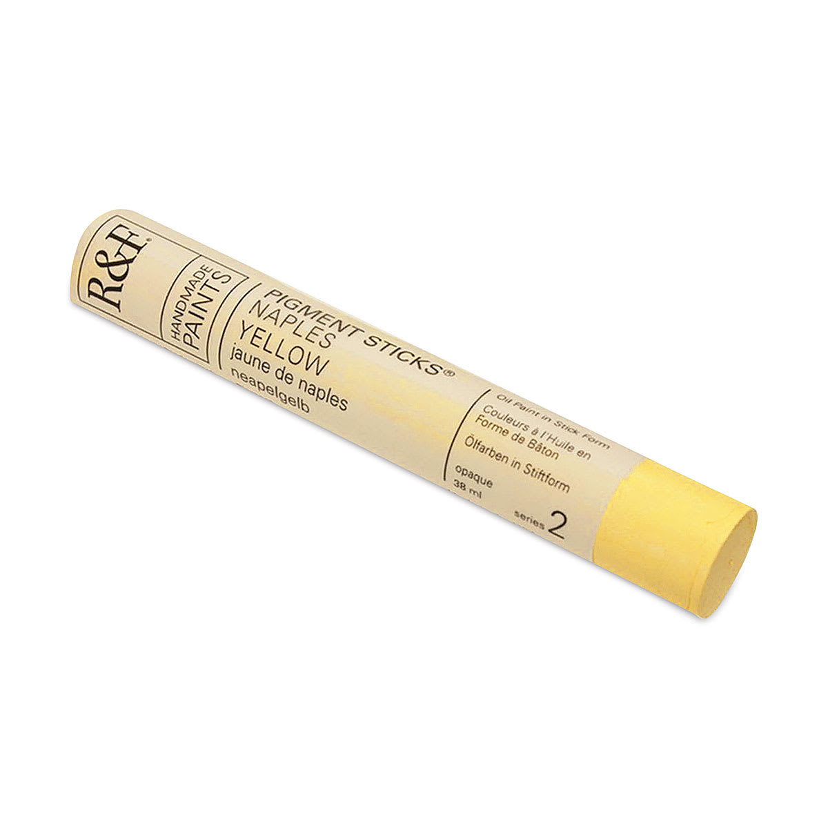 R&F Pigment Stick - Naples Yellow, 38 ml stick