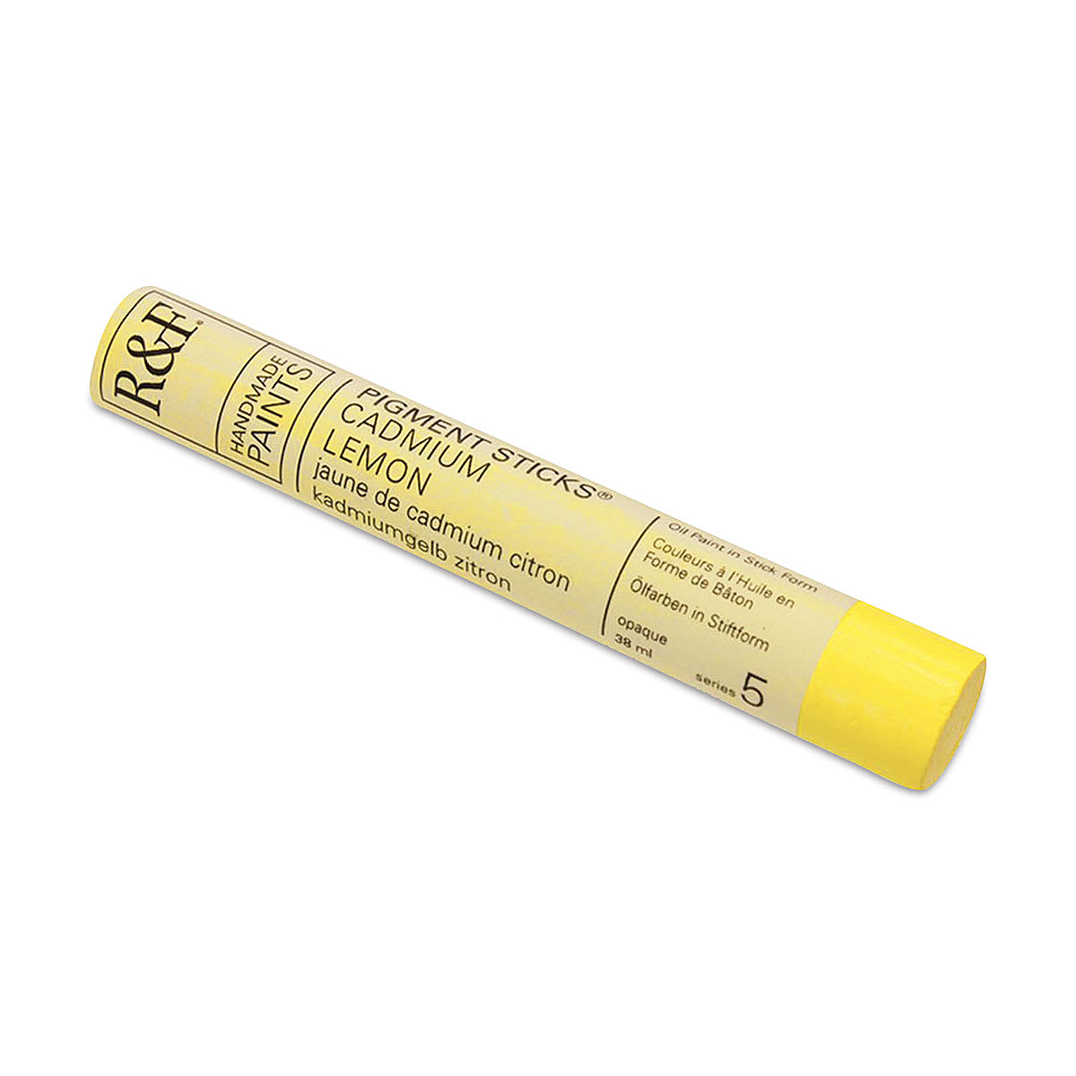 R&F Pigment Stick - Cadmium Lemon, 38 ml stick