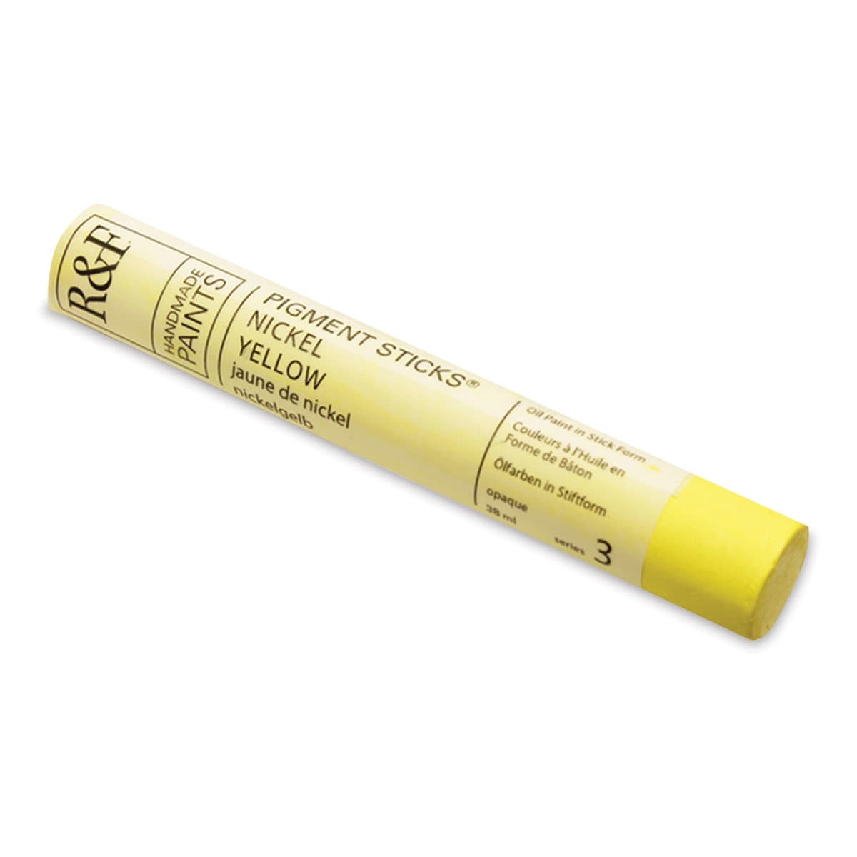 R&F Pigment Stick - Nickel Yellow, 38 ml