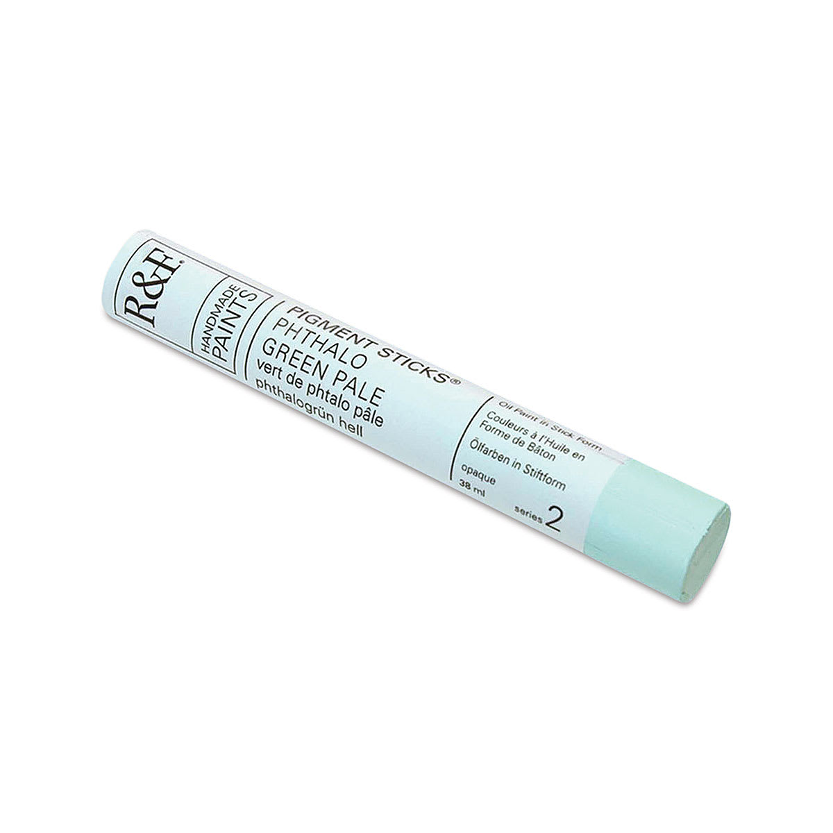 R&F Pigment Stick - Phthalo Green Pale, 38 ml Stick