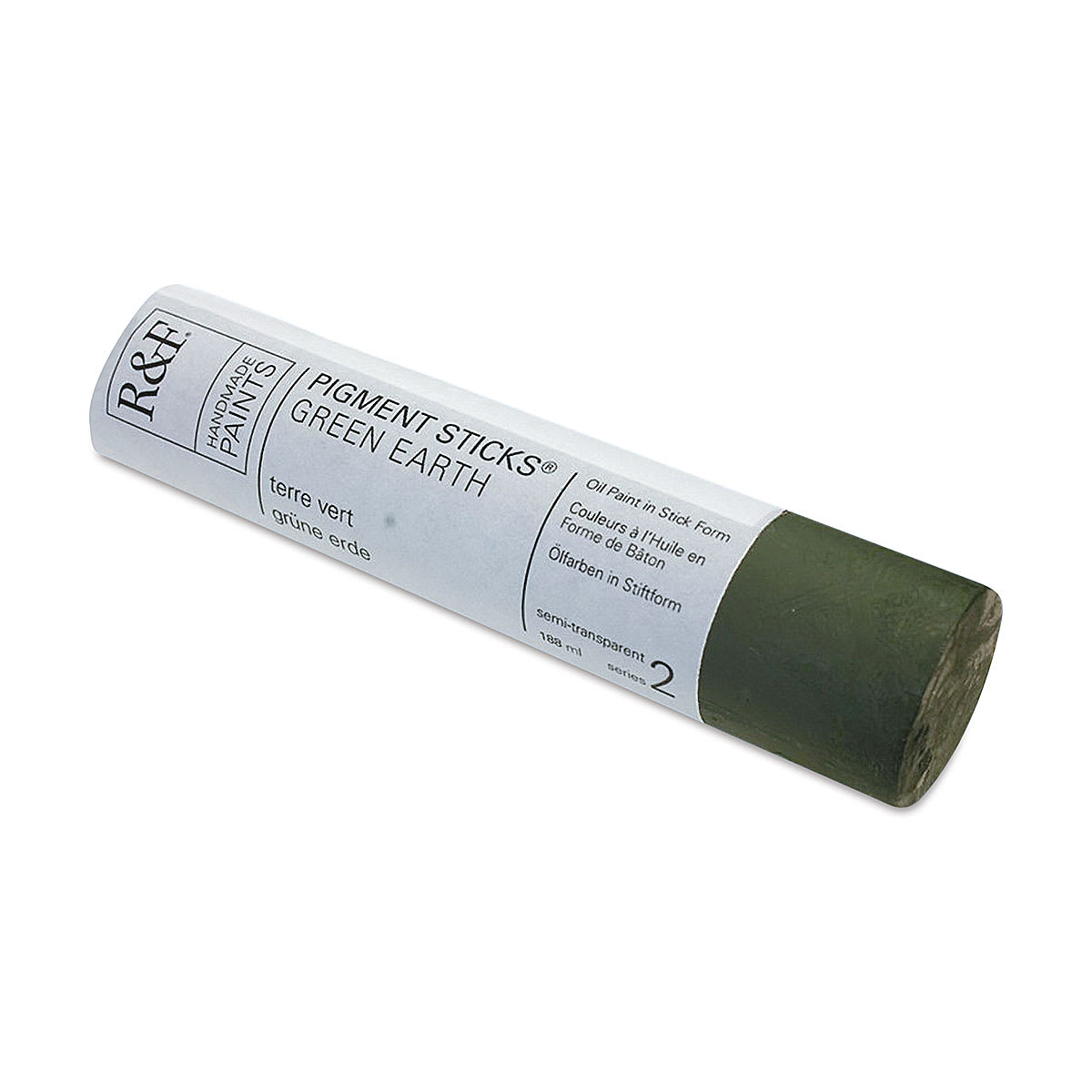 R&F Pigment Stick - Green Earth, 188 ml stick