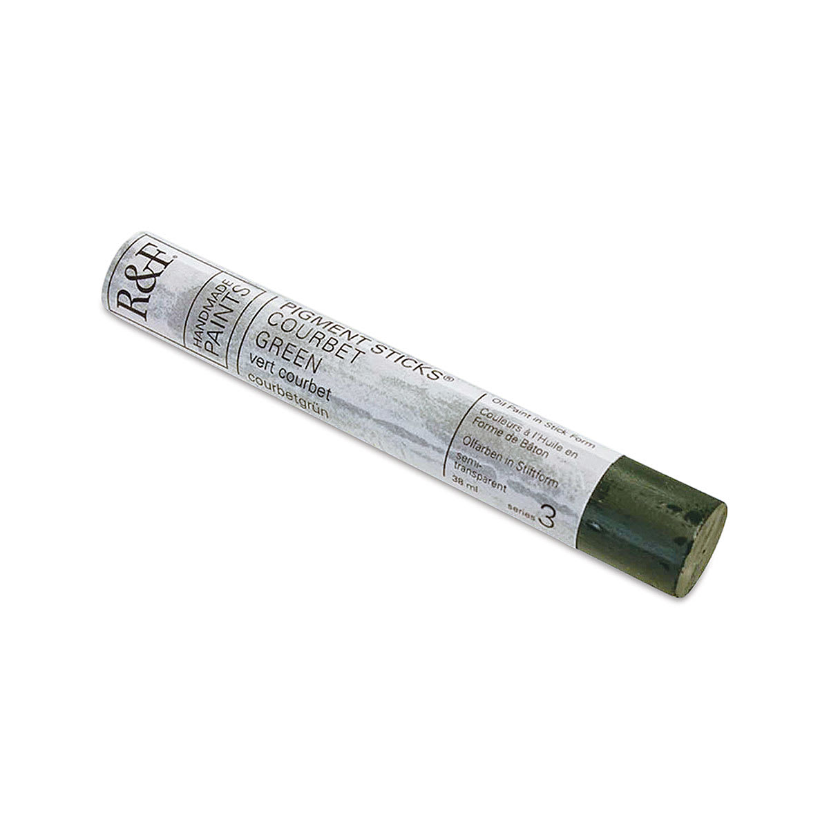 R&F Pigment Stick - Courbet Green, 38 ml stick