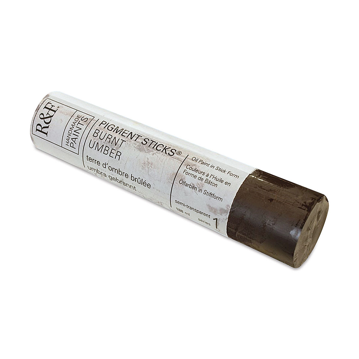 R&F Pigment Stick - Burnt Umber, 188 ml stick
