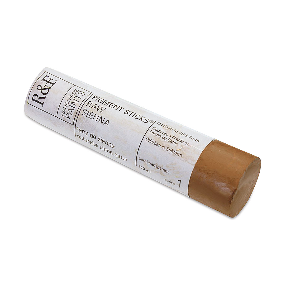 R&F Pigment Stick - Raw Sienna, 100 ml stick