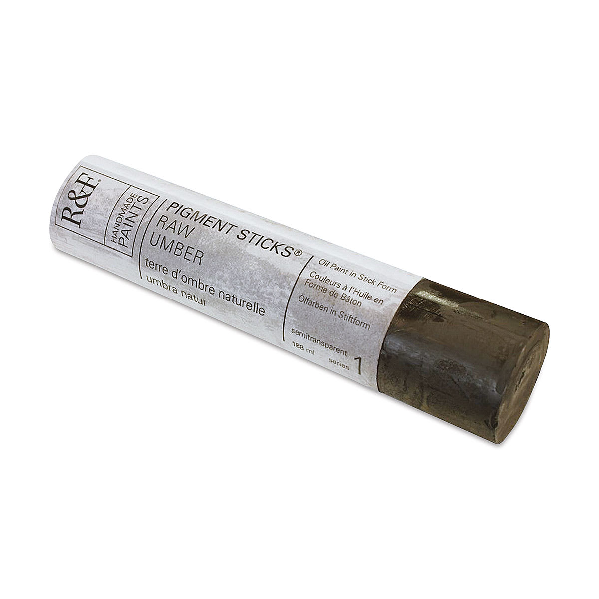 R&F Pigment Stick - Raw Umber, 188 ml