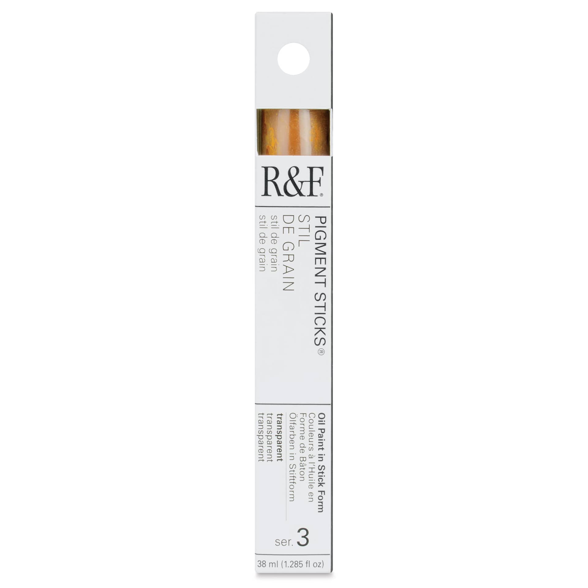R&F Pigment Stick - Stil De Grain, 38 ml Stick - front of packaging