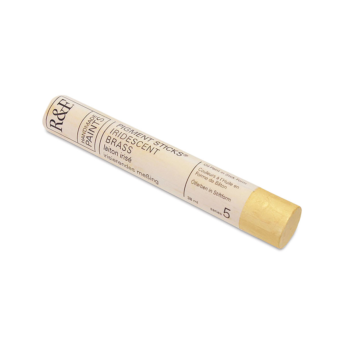 R&F Pigment Stick - Iridescent Brass, 38 ml stick